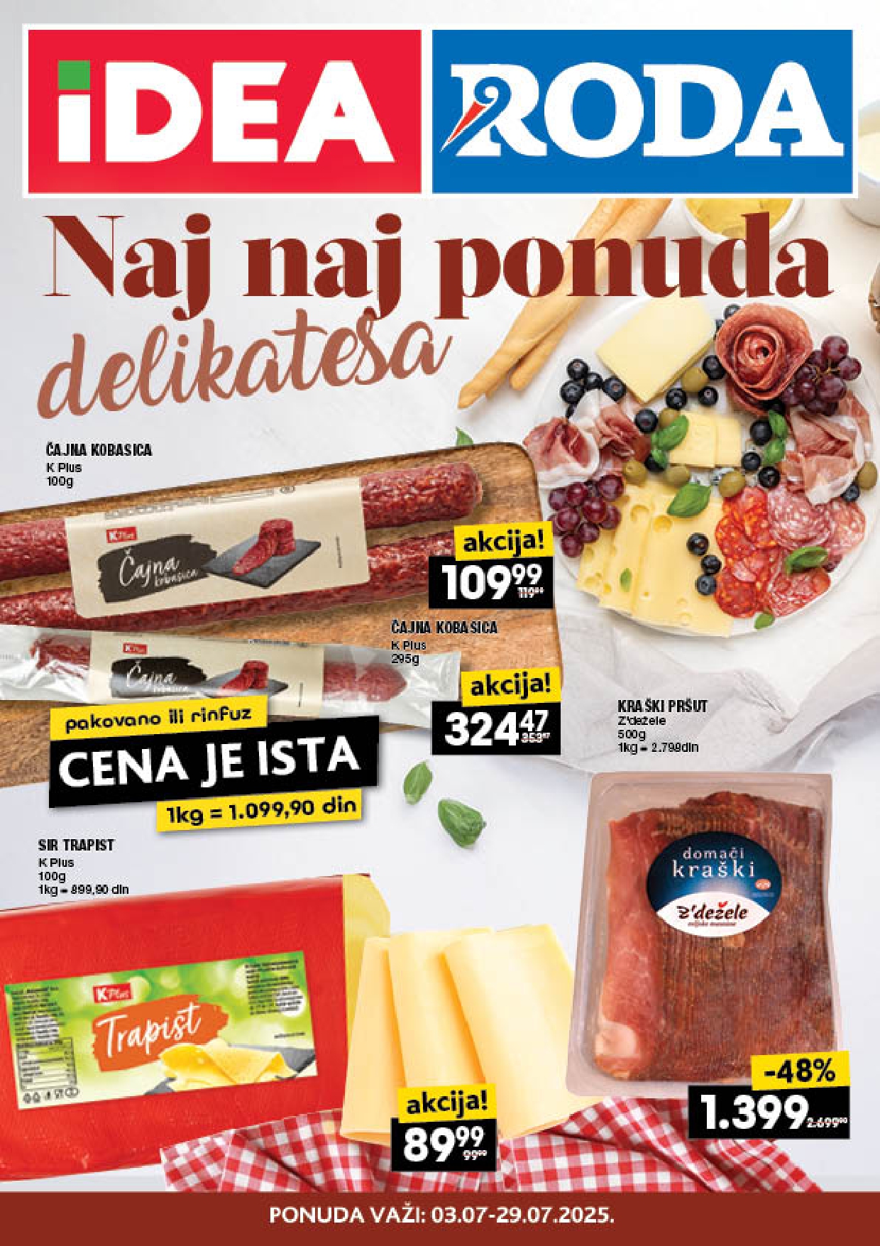 Roda & Idea katalog DELIKATESE 3-29.7.2025.