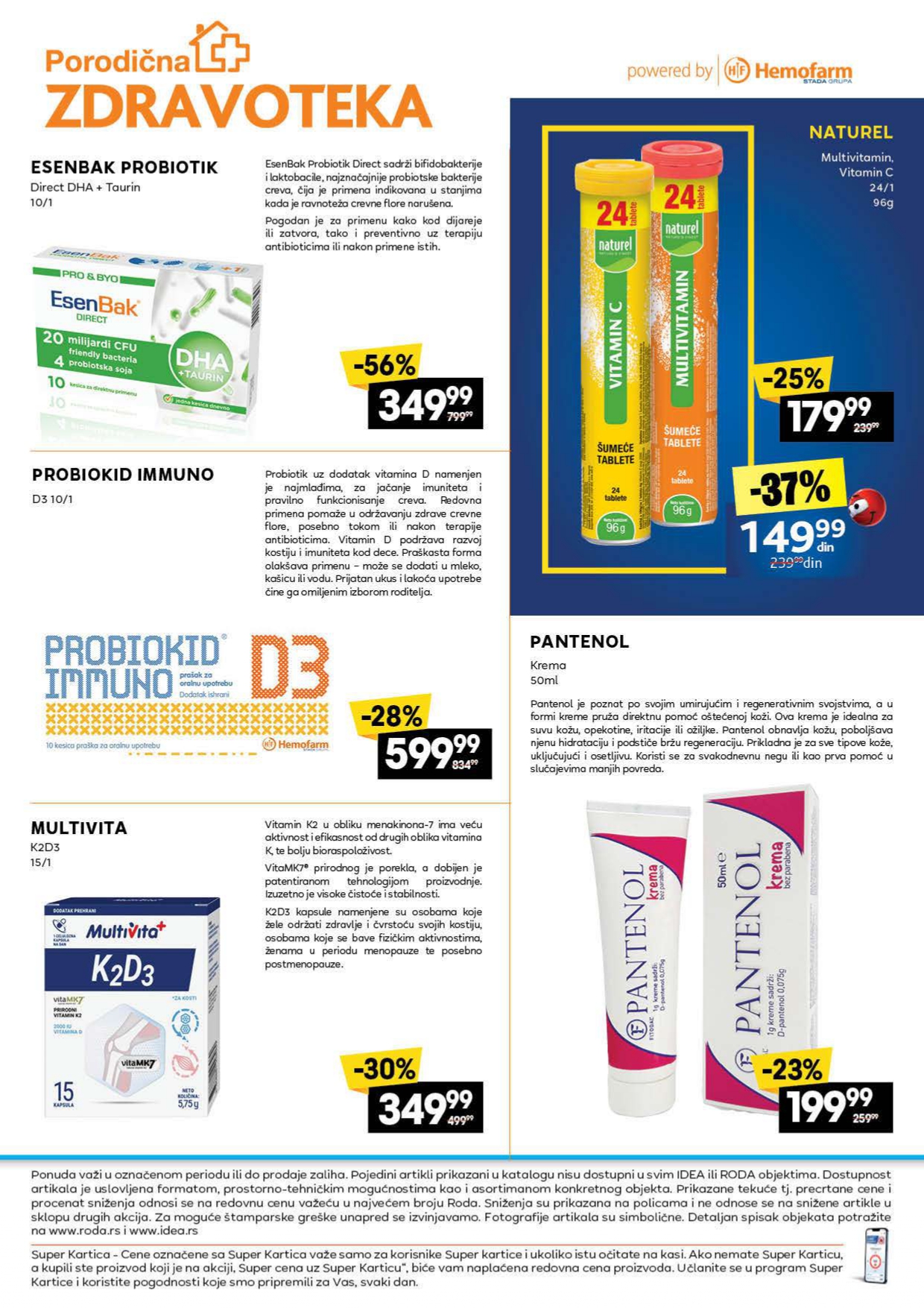 Roda & Idea katalog NEPREHRANA 10.7-5.8.2025.