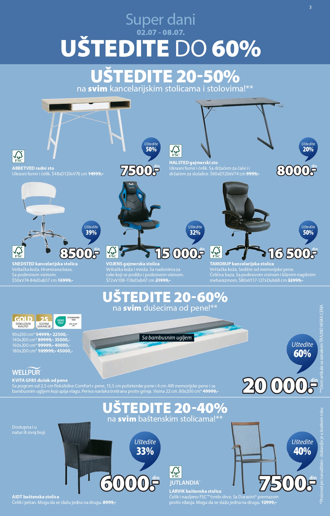 Jysk katalog 2-15.7.2025.