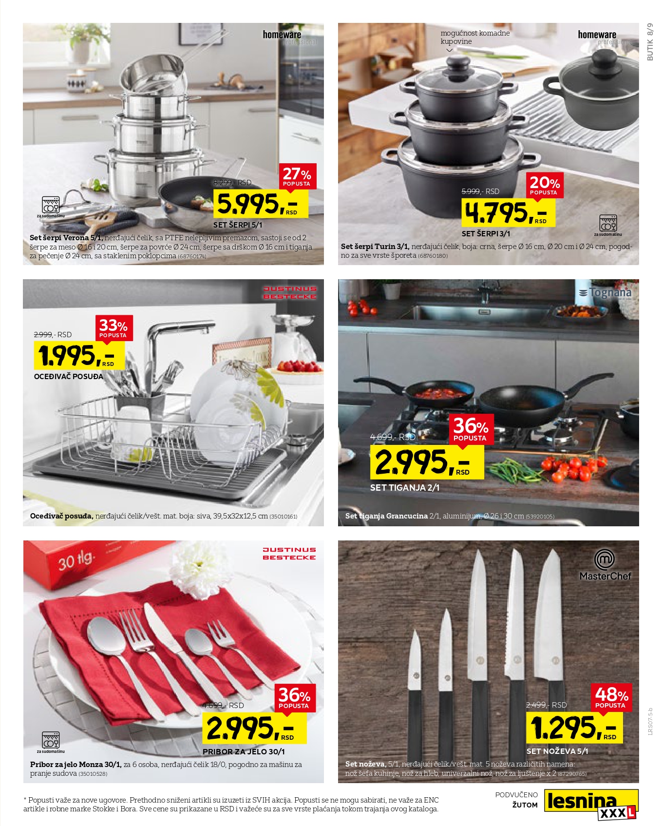 Lesnina XXXL katalog RASPRODAJA 14.7-3.8.2025.