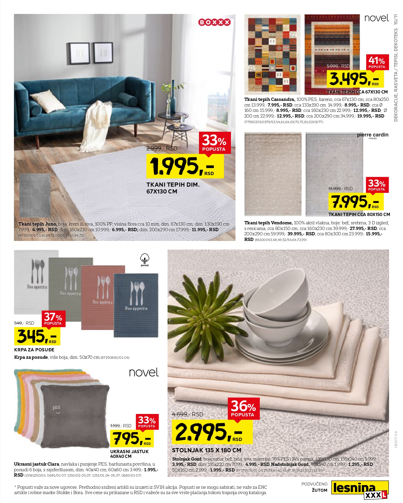 Lesnina XXXL katalog RASPRODAJA 14.7-3.8.2025.