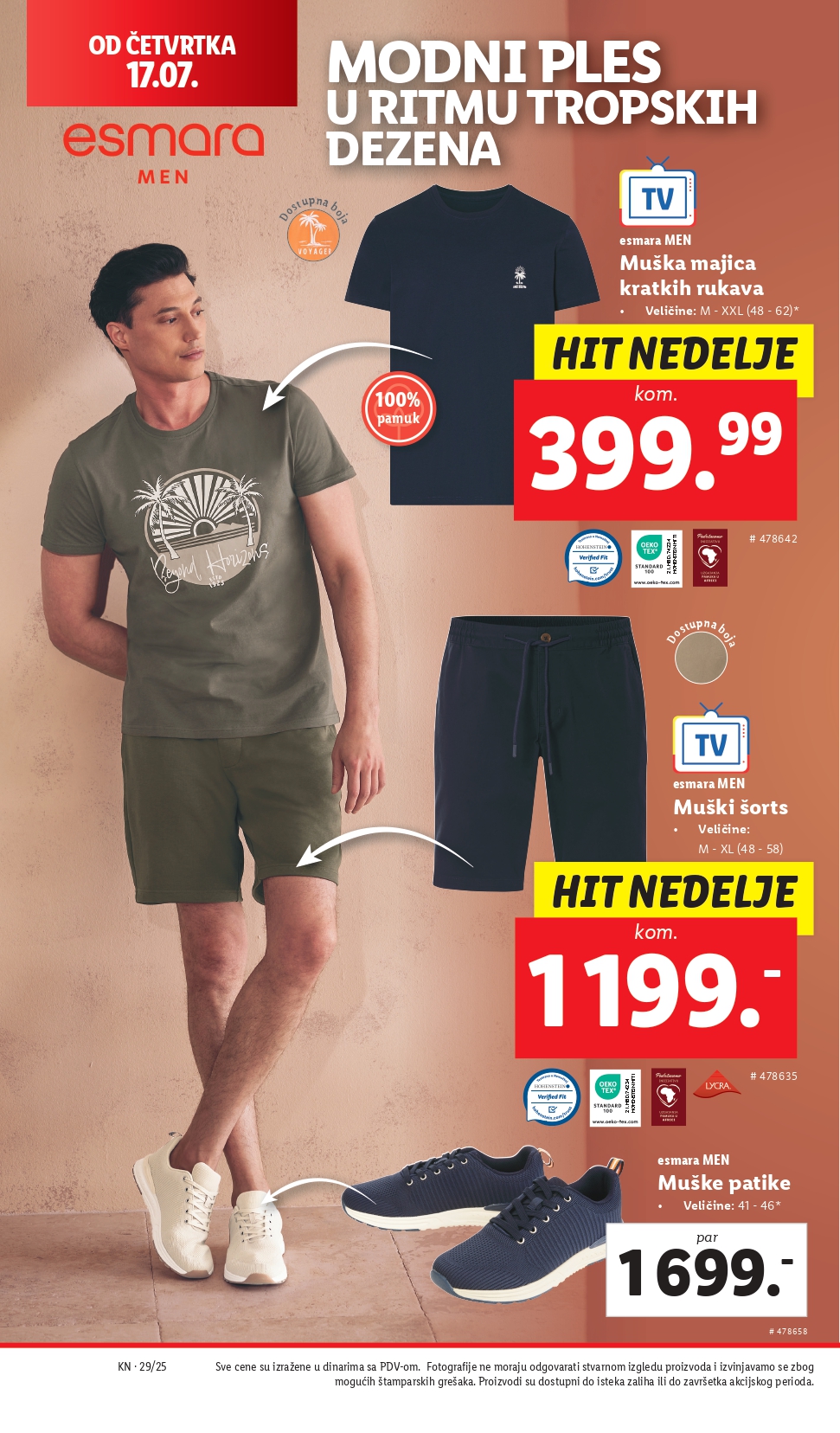 Lidl katalog NEPREHRANA 17-23.7.2025.