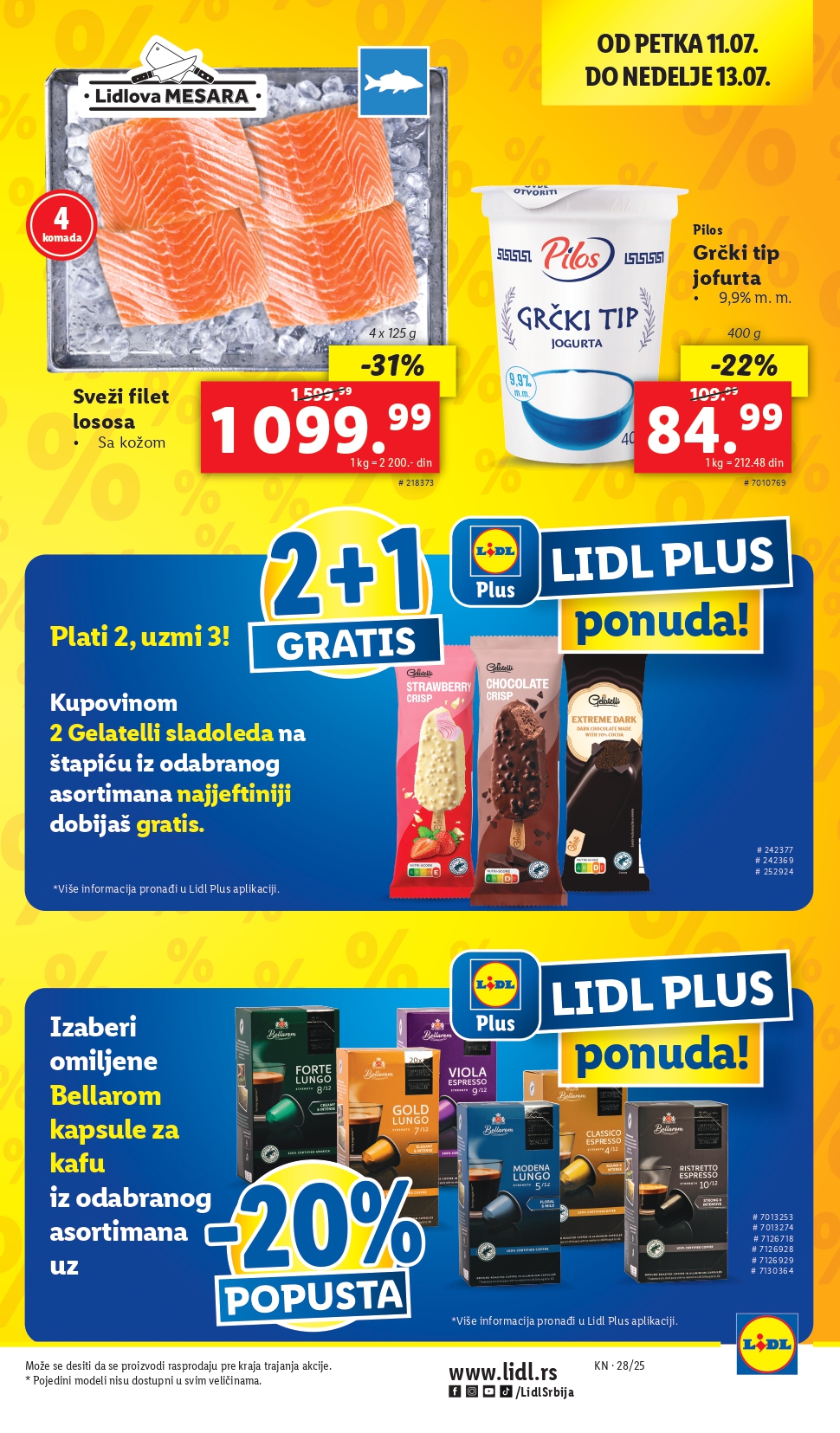 Lidl katalog NEPREHRANA 10-16.7.2025.