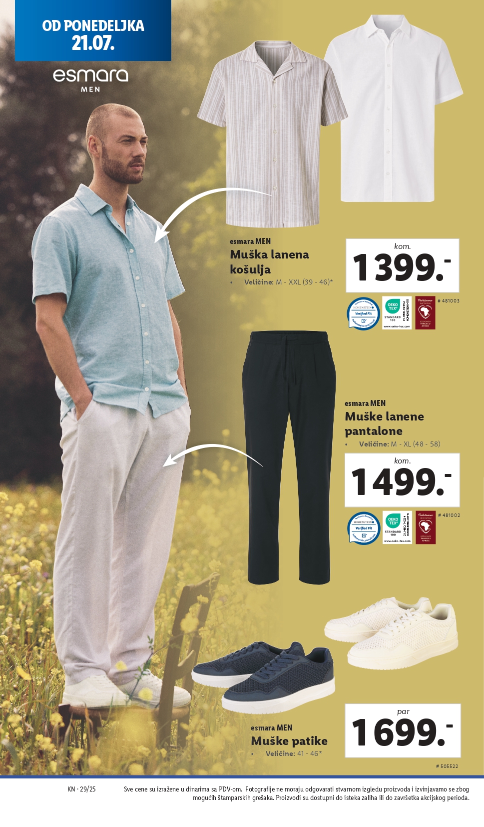 Lidl katalog NEPREHRANA 17-23.7.2025.