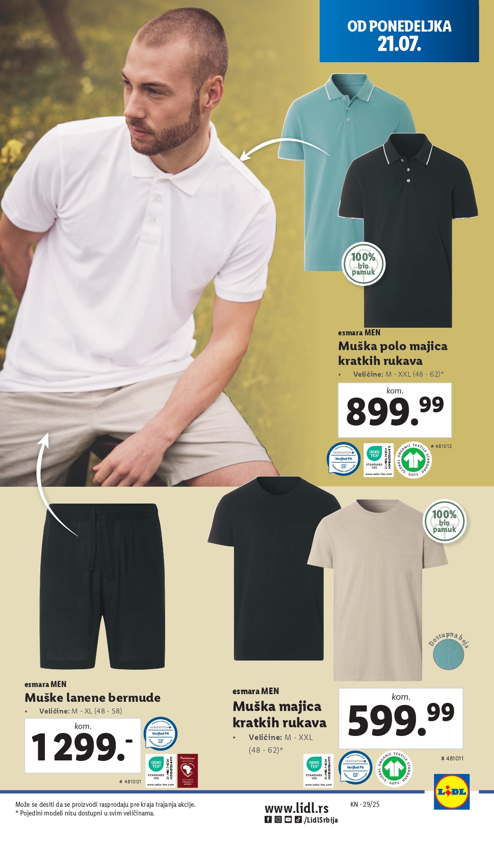 Lidl katalog NEPREHRANA 17-23.7.2025.