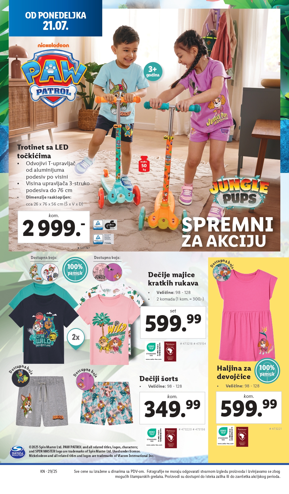 Lidl katalog NEPREHRANA 17-23.7.2025.