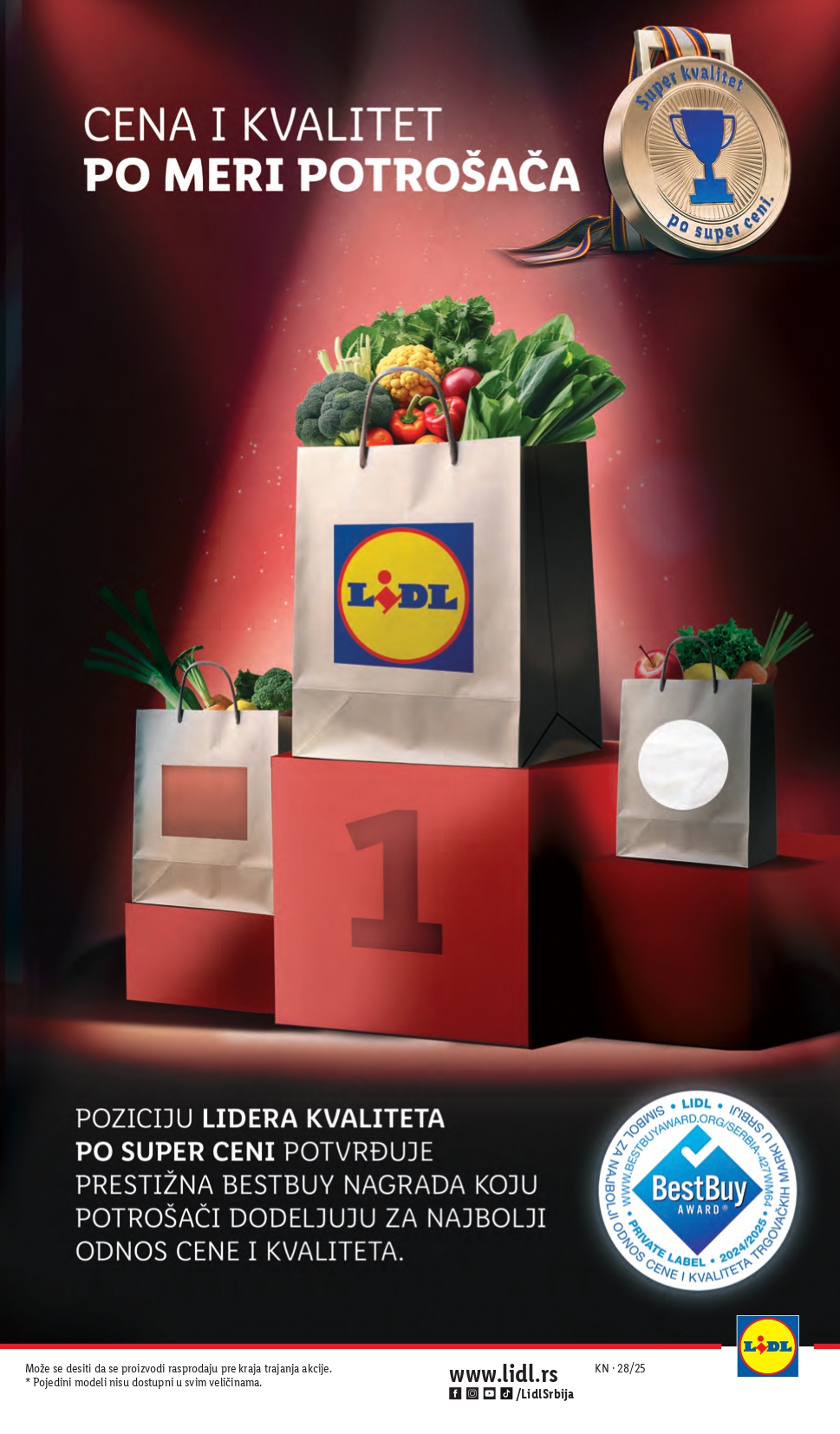 Lidl katalog PREHRANA 10-16.7.2025.