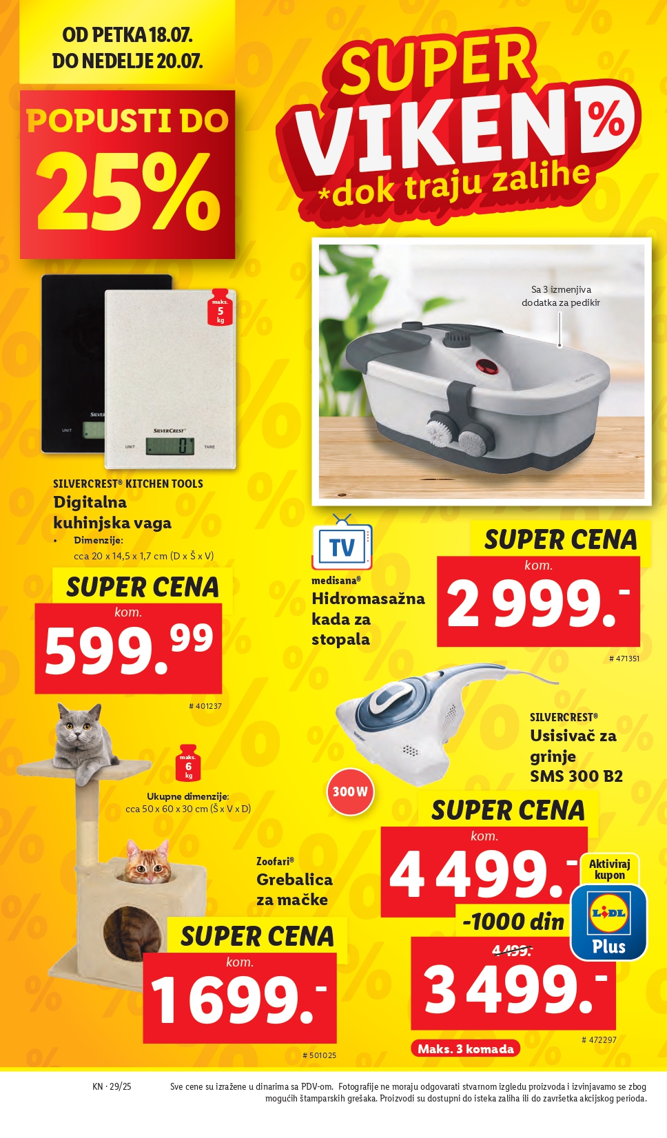 Lidl katalog PREHRANA 17-23.7.2025.