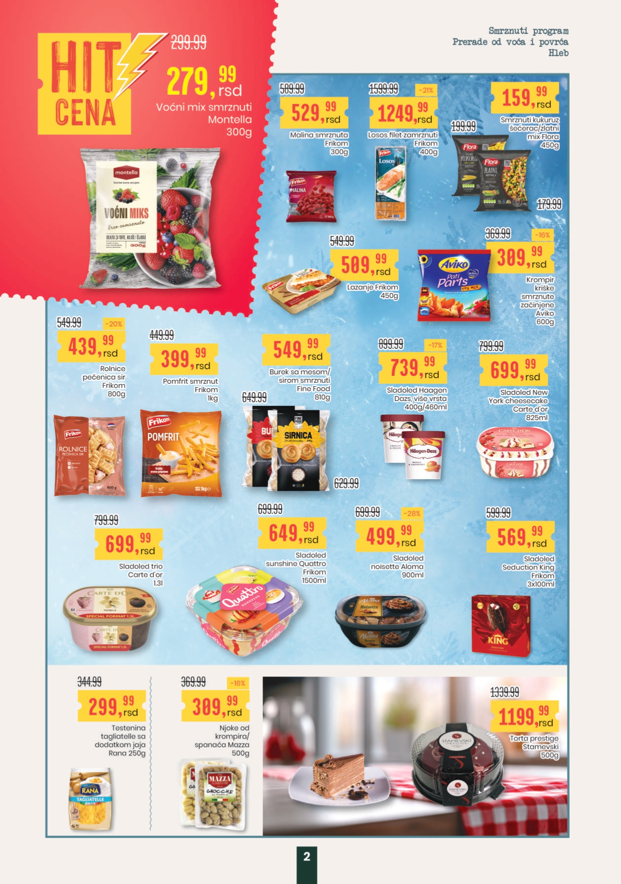 Novi Aroma katalog je tu!
Super cene, letnje osveženje i raznovrsna ponuda – sve što vam treba za opuštenu i pametnu kupovinu tokom toplih dana. Uživajte u bojama leta uz novu ponudu iz Arome!
