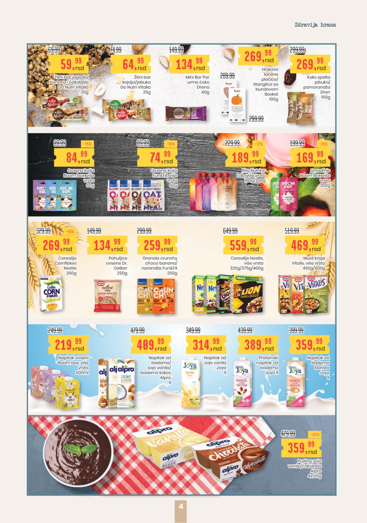 Novi Aroma katalog je tu!
Super cene, letnje osveženje i raznovrsna ponuda – sve što vam treba za opuštenu i pametnu kupovinu tokom toplih dana. Uživajte u bojama leta uz novu ponudu iz Arome!
