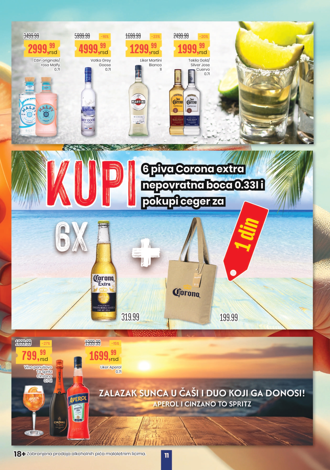 Novi Aroma katalog je tu!
Super cene, letnje osveženje i raznovrsna ponuda – sve što vam treba za opuštenu i pametnu kupovinu tokom toplih dana. Uživajte u bojama leta uz novu ponudu iz Arome!
