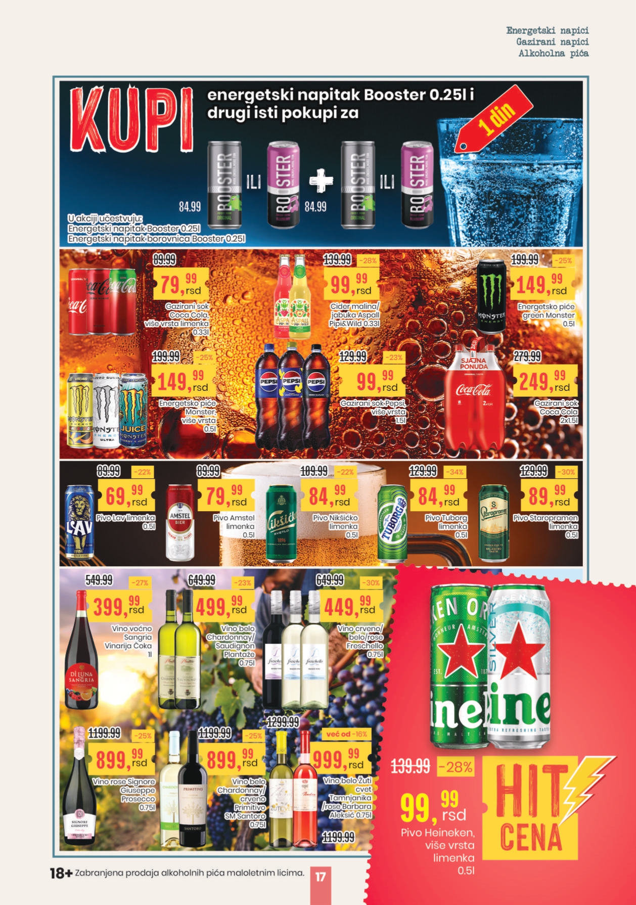 Novi Aroma katalog je tu!
Super cene, letnje osveženje i raznovrsna ponuda – sve što vam treba za opuštenu i pametnu kupovinu tokom toplih dana. Uživajte u bojama leta uz novu ponudu iz Arome!
