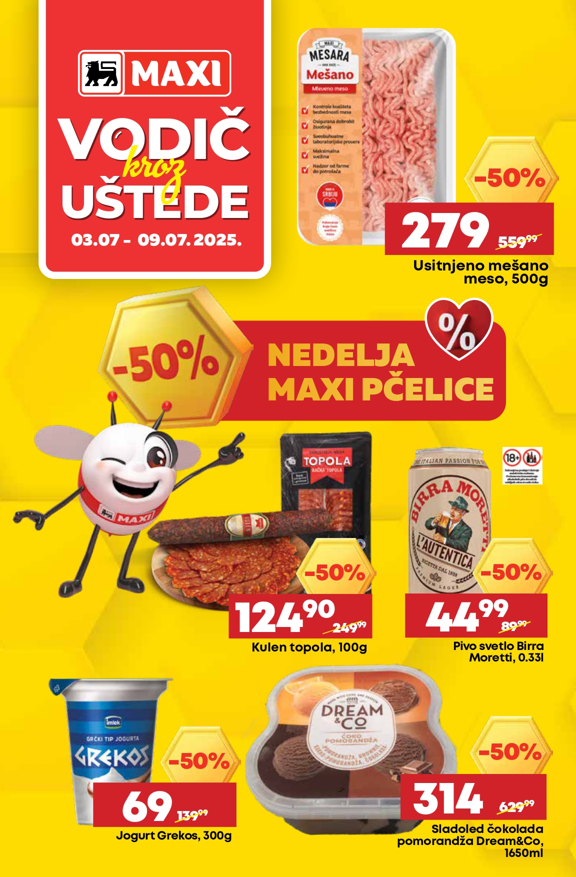 Mega Maxi katalog VODIČ KROZ UŠTEDE 3-9.7.2025.