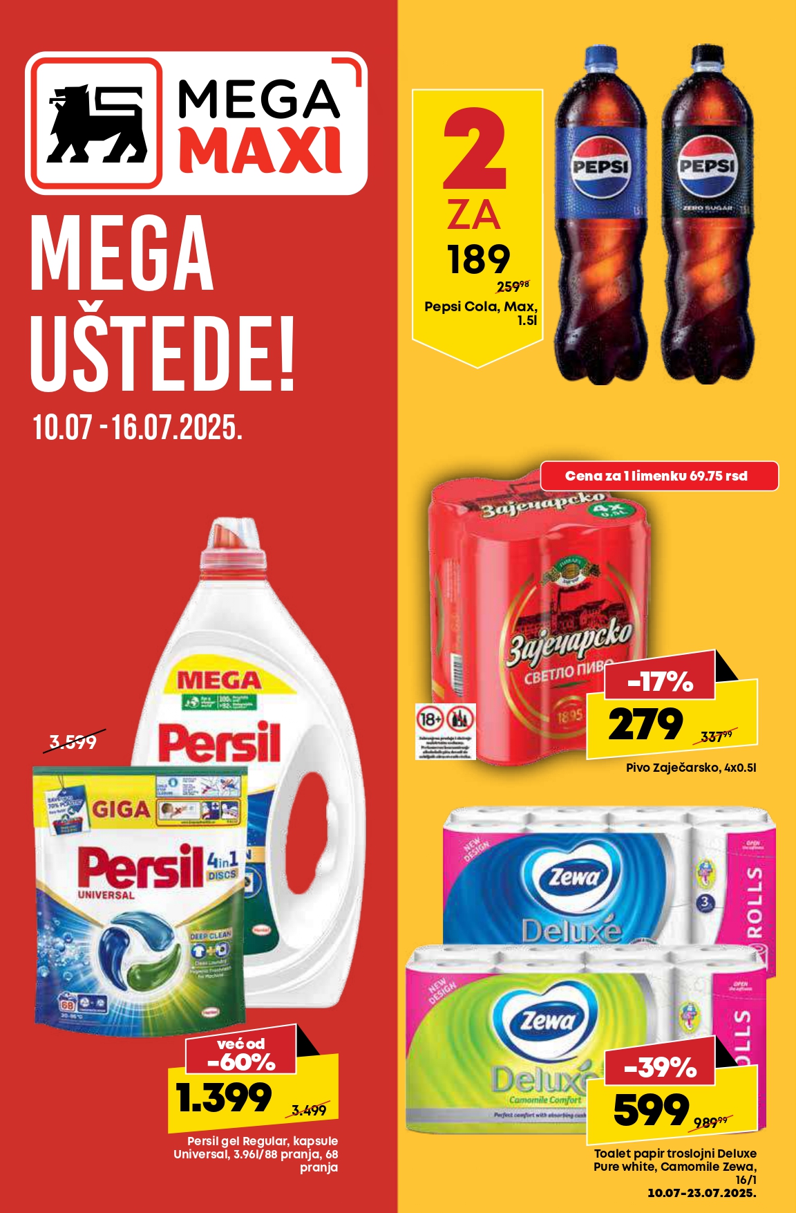 Mega Maxi katalog 10-16.7.2025.
