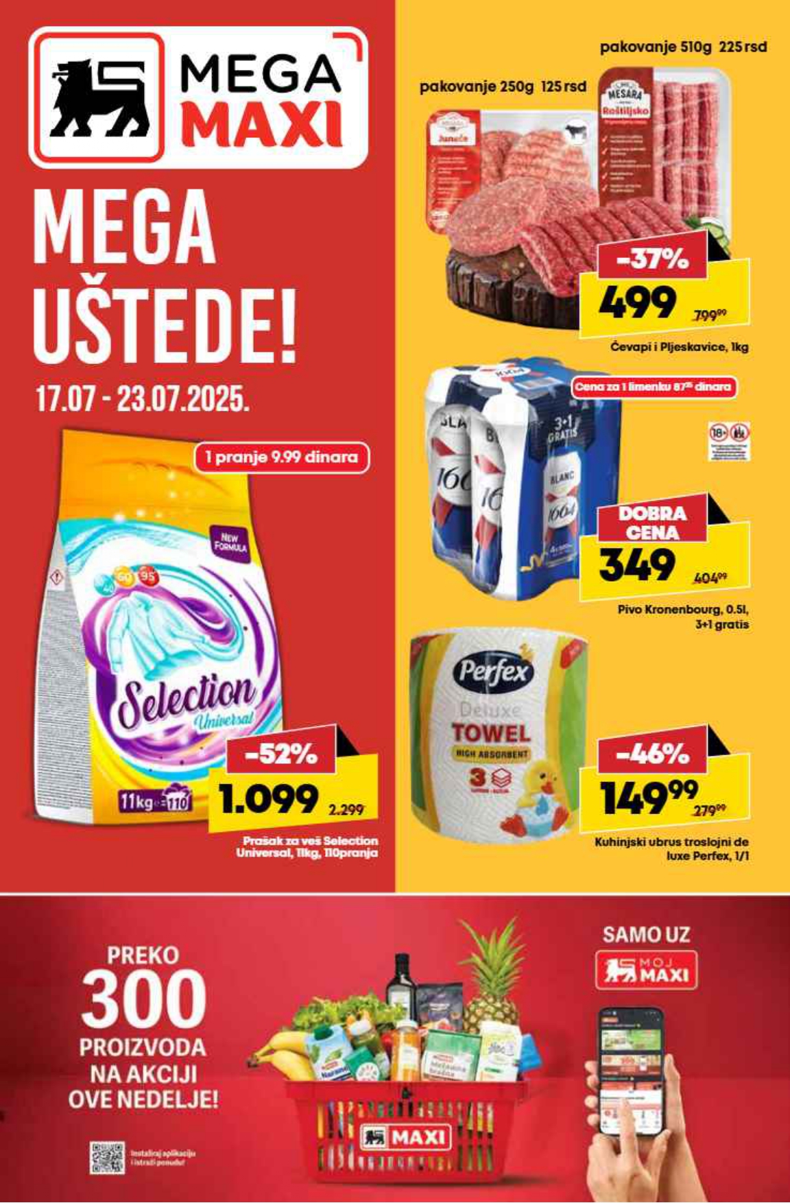 Mega Maxi katalog 17-23.7.2025.