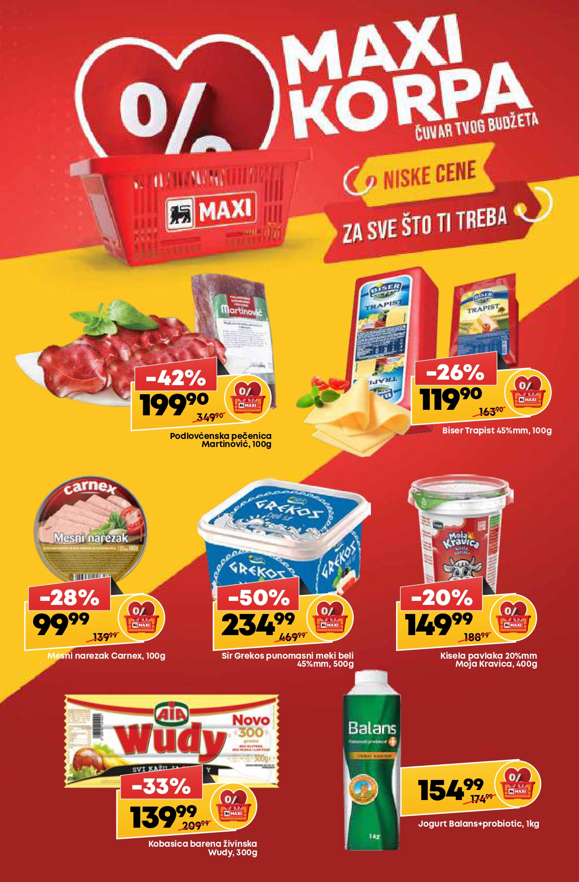 Mega Maxi katalog VODIČ KROZ UŠTEDE 24-30.7.2025.