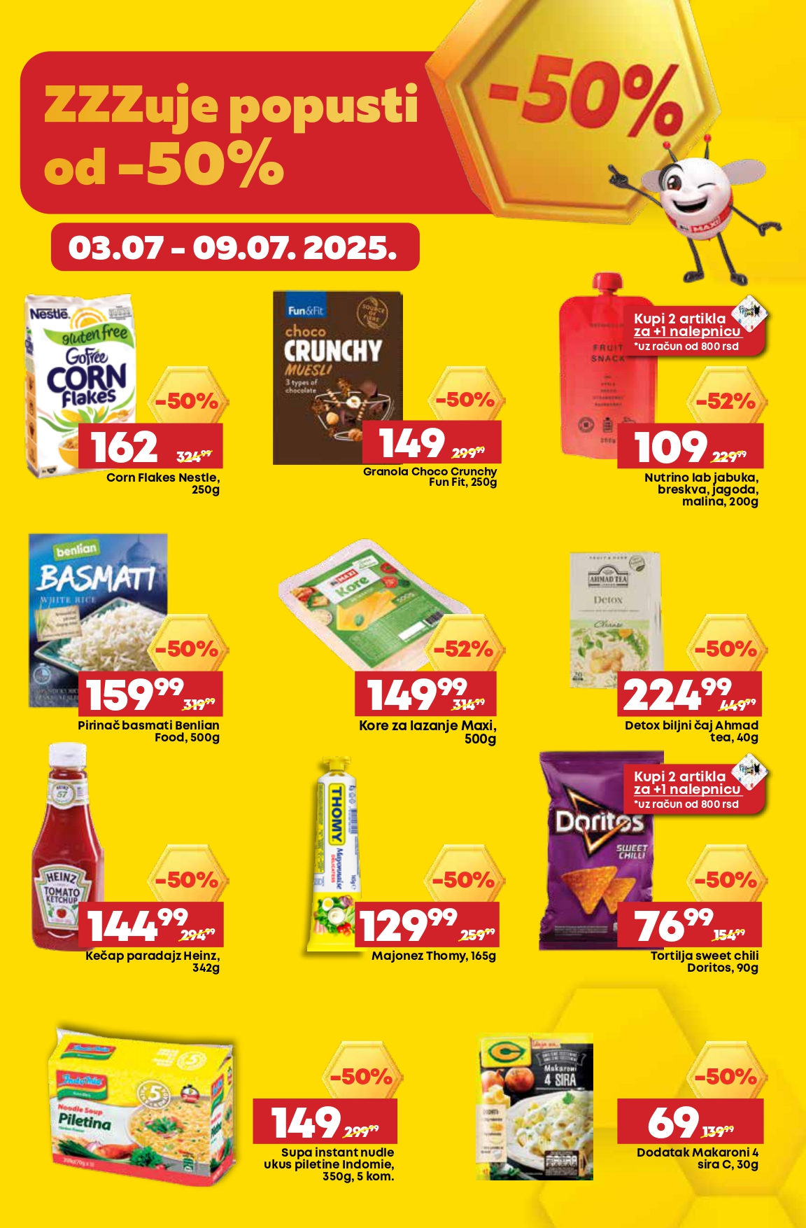 Mega Maxi katalog VODIČ KROZ UŠTEDE 3-9.7.2025.