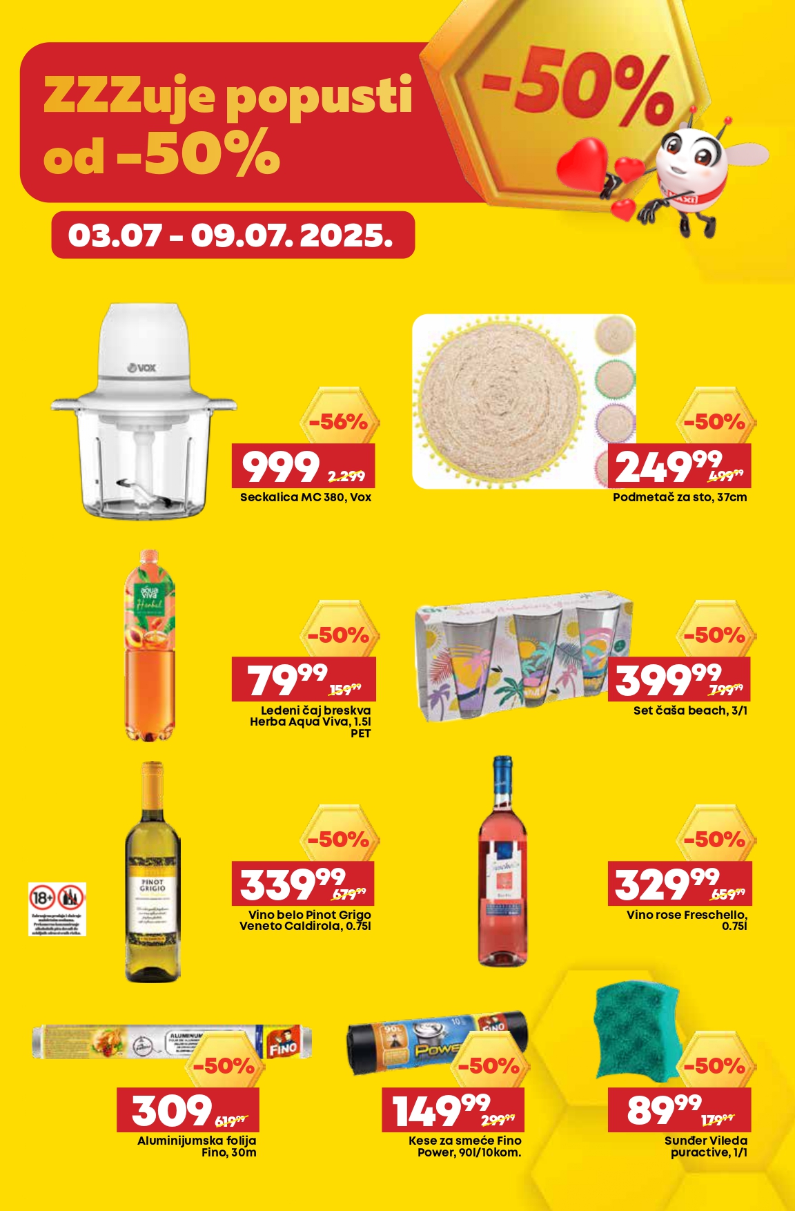 Mega Maxi katalog VODIČ KROZ UŠTEDE 3-9.7.2025.