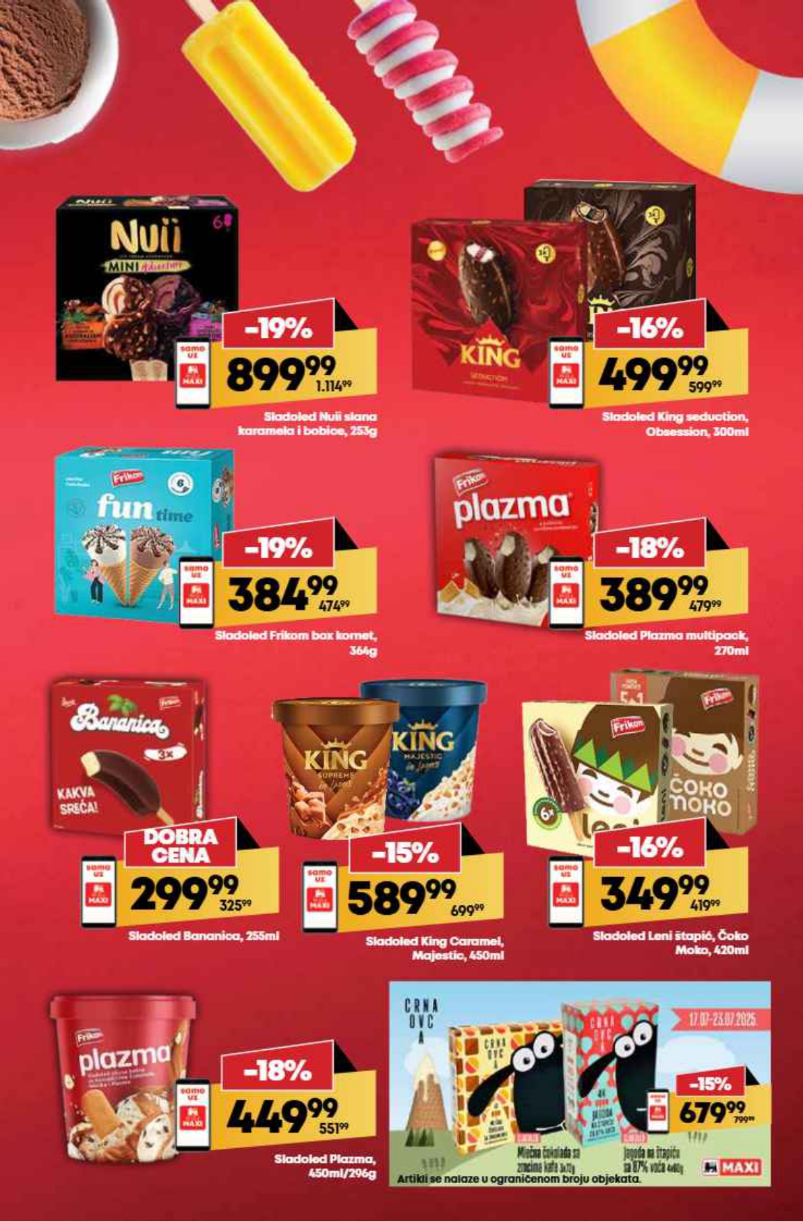 Mega Maxi katalog VODIČ KROZ UŠTEDE 17-23.7.2025.
