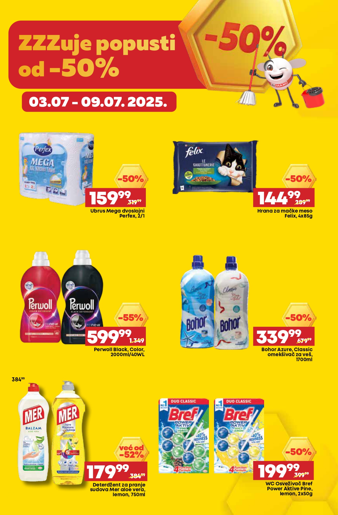 Mega Maxi katalog VODIČ KROZ UŠTEDE 3-9.7.2025.