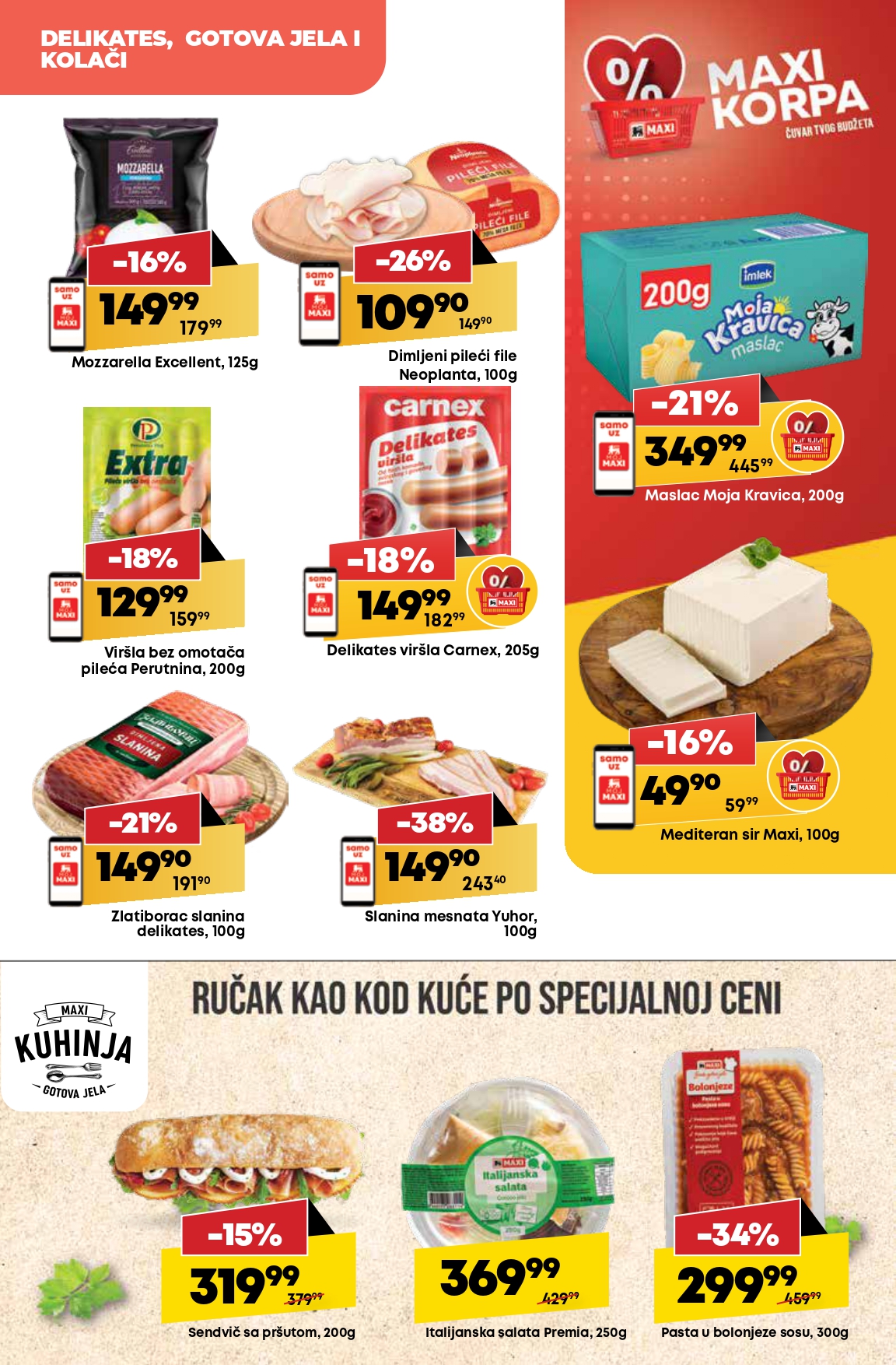 Mega Maxi katalog VODIČ KROZ UŠTEDE 3-9.7.2025.