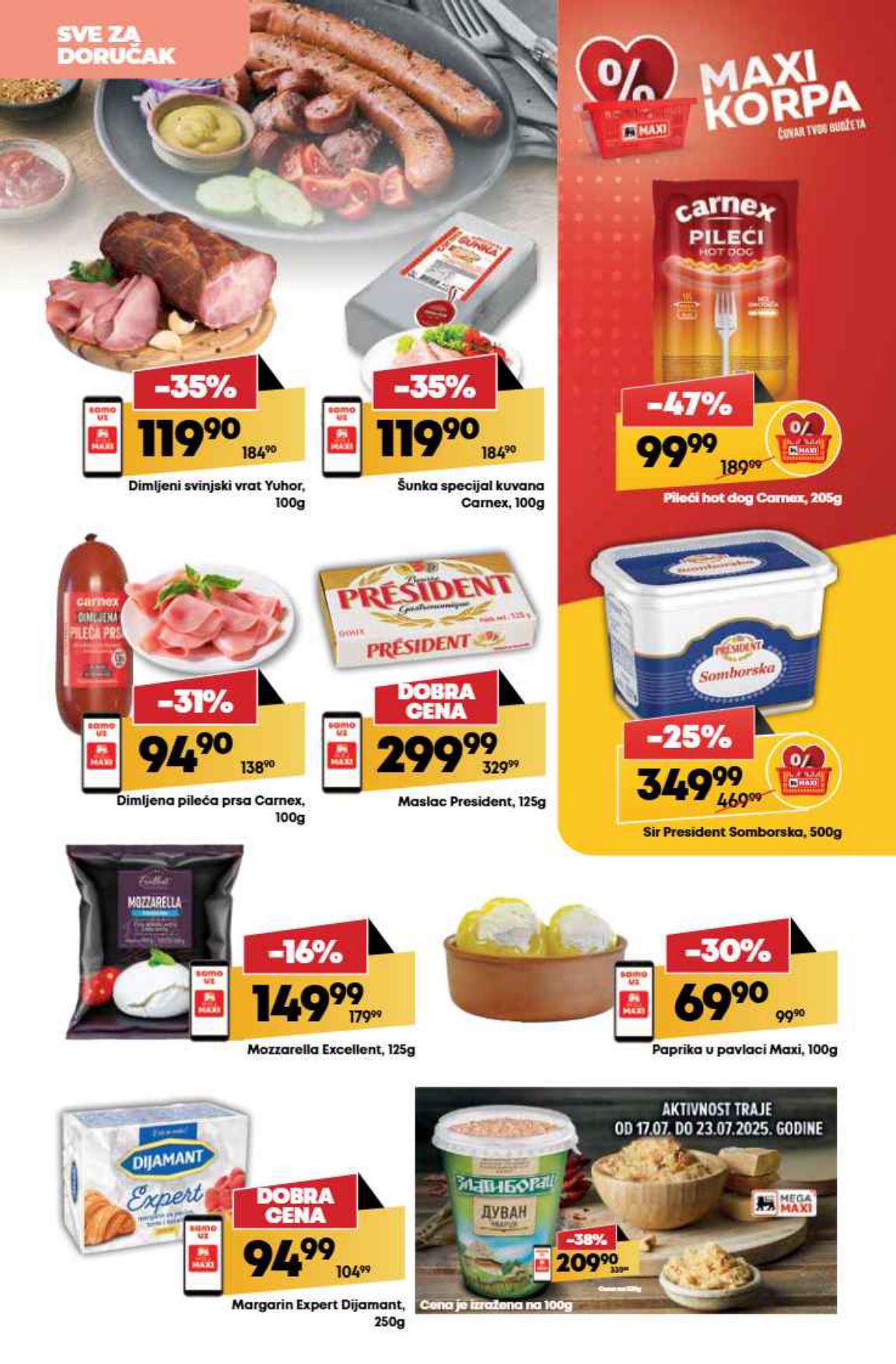 Mega Maxi katalog 17-23.7.2025.