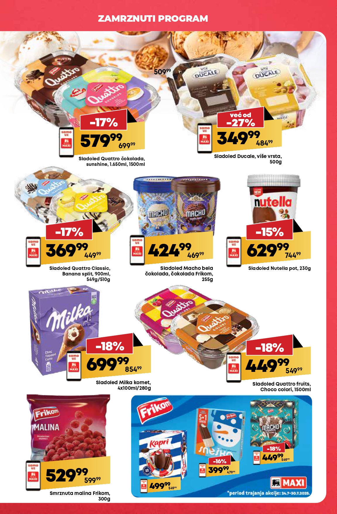 Mega Maxi katalog VODIČ KROZ UŠTEDE 24-30.7.2025.
