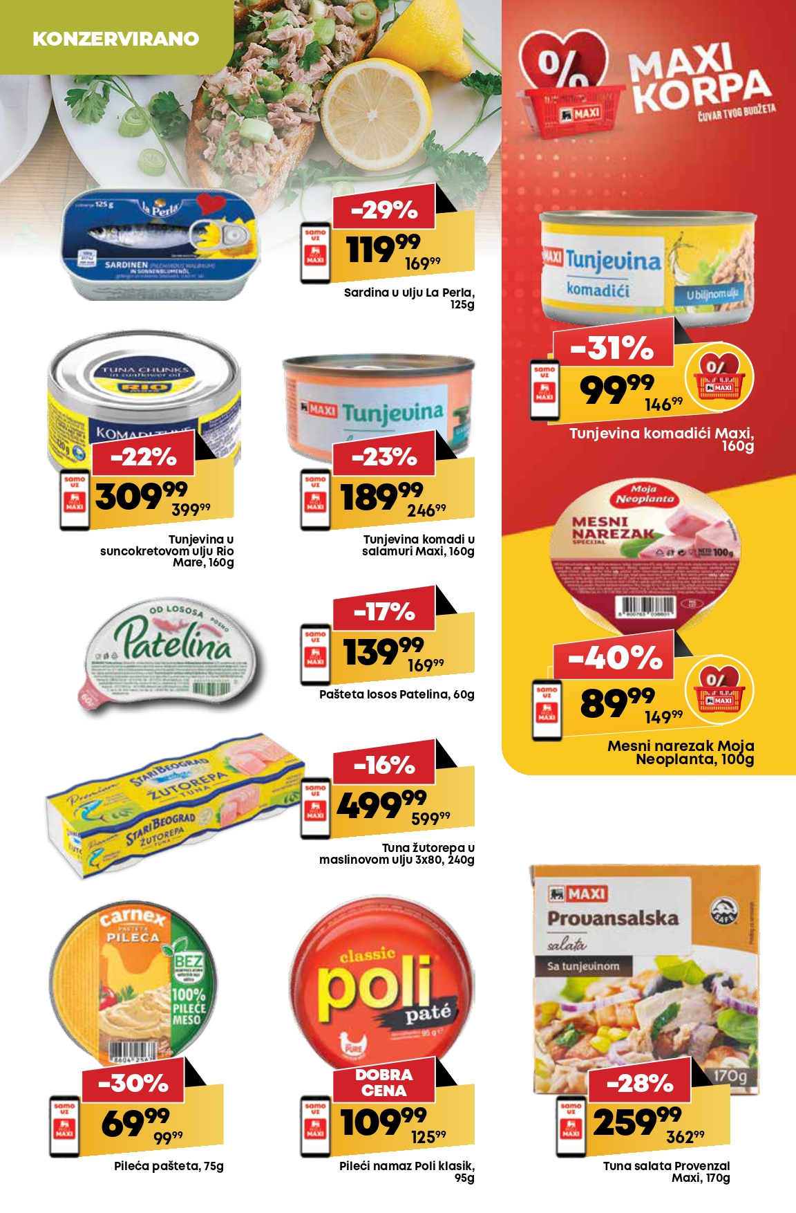 Mega Maxi katalog VODIČ KROZ UŠTEDE 3-9.7.2025.