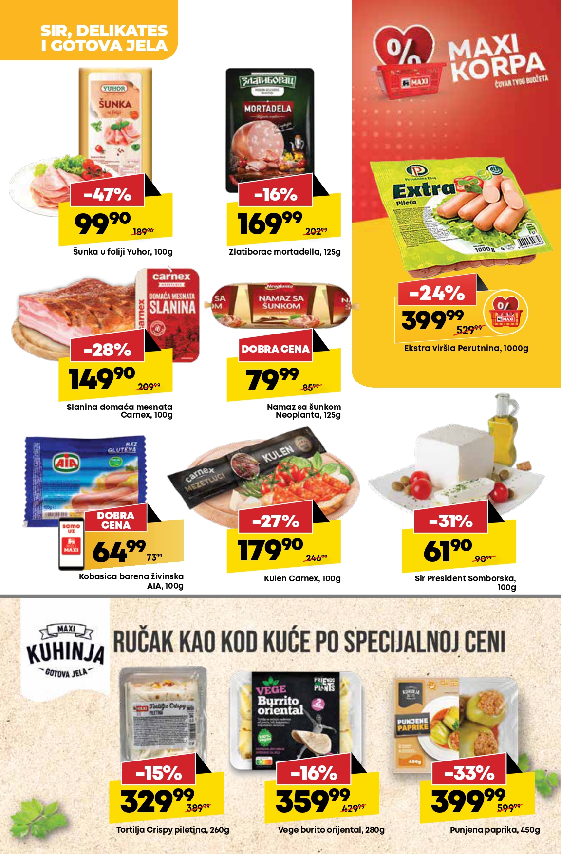 Mega Maxi katalog VODIČ KROZ UŠTEDE 10-16.7.2025.