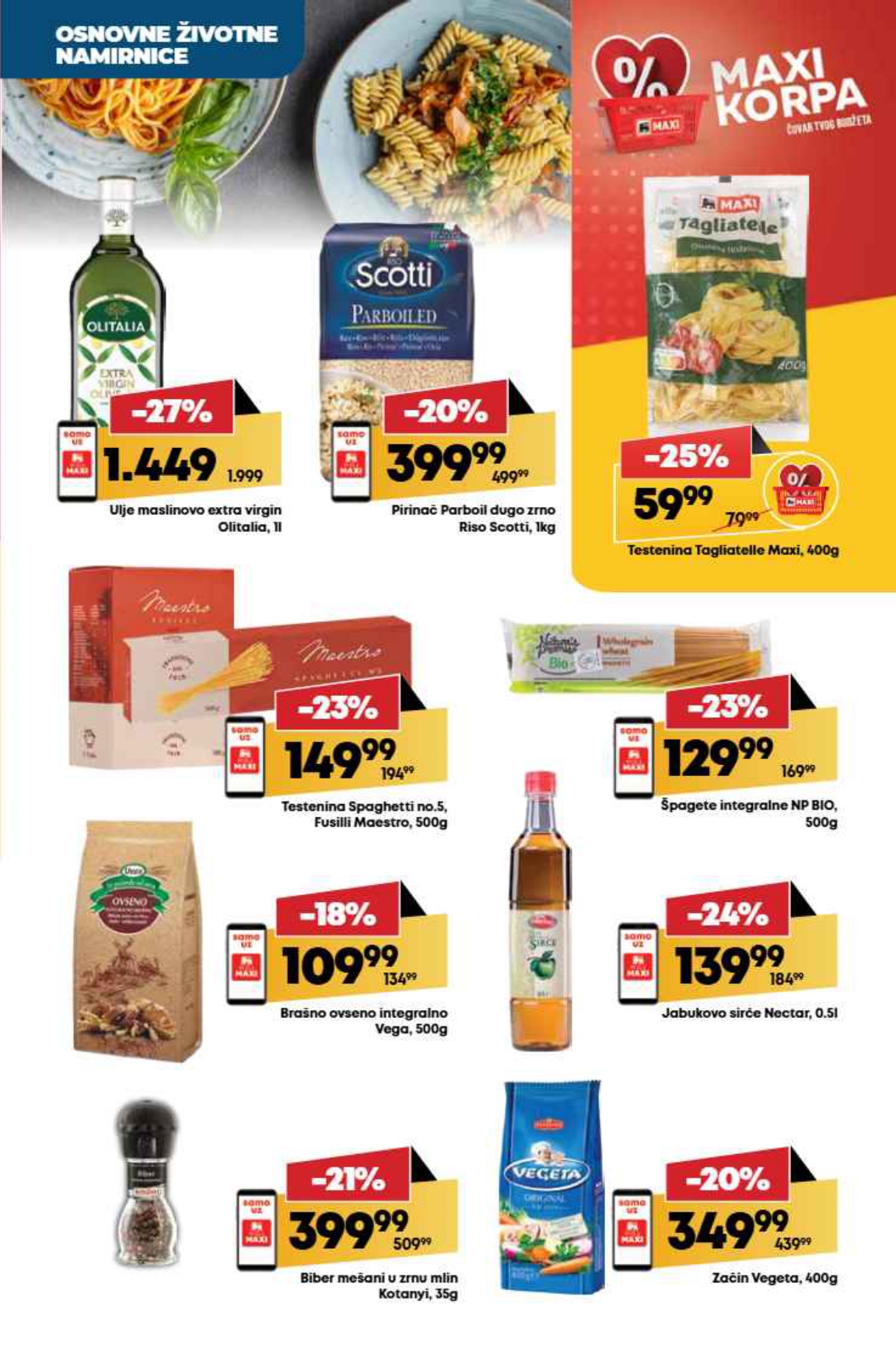 Mega Maxi katalog VODIČ KROZ UŠTEDE 17-23.7.2025.