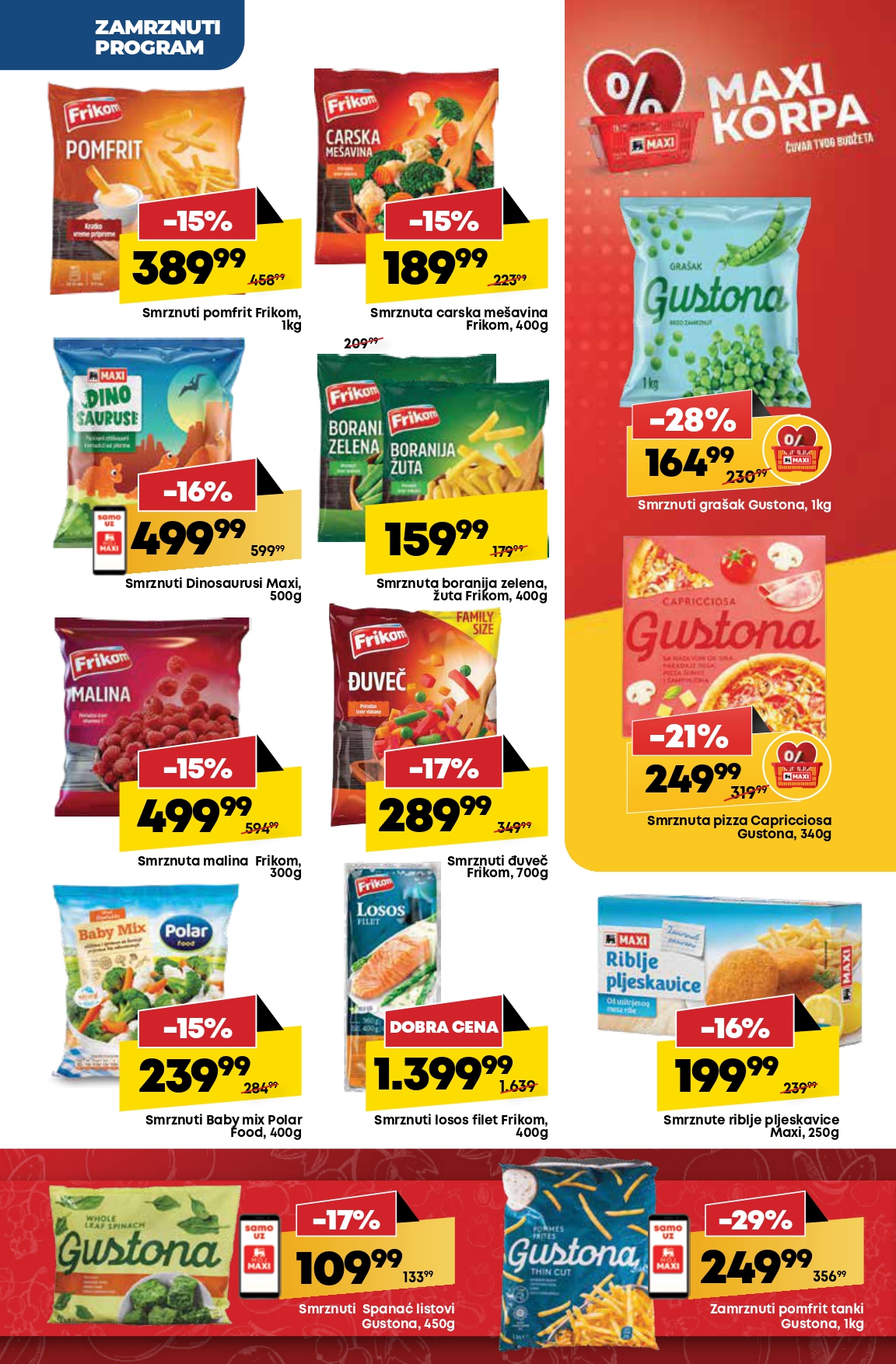 Mega Maxi katalog VODIČ KROZ UŠTEDE 10-16.7.2025.