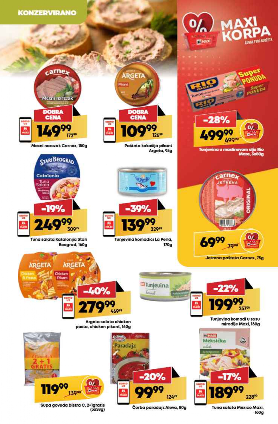 Mega Maxi katalog VODIČ KROZ UŠTEDE 17-23.7.2025.