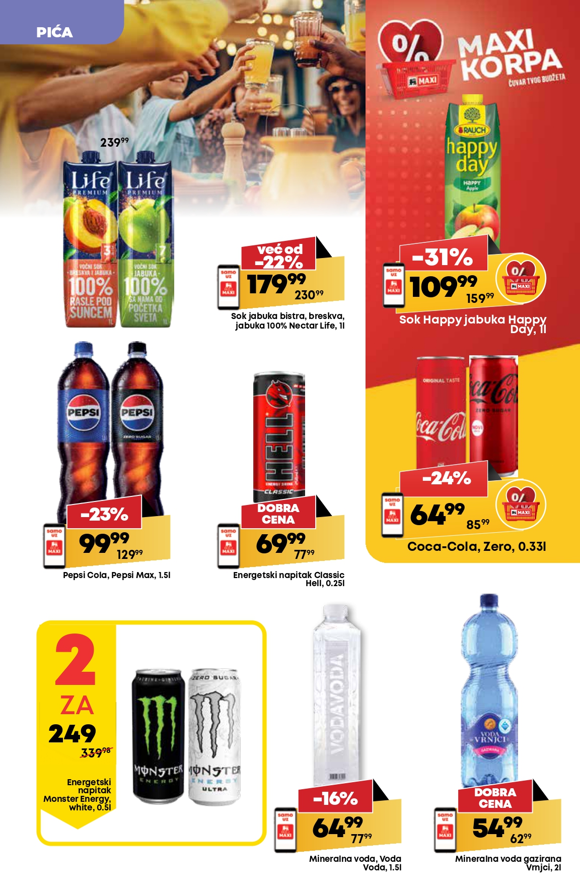 Mega Maxi katalog VODIČ KROZ UŠTEDE 3-9.7.2025.