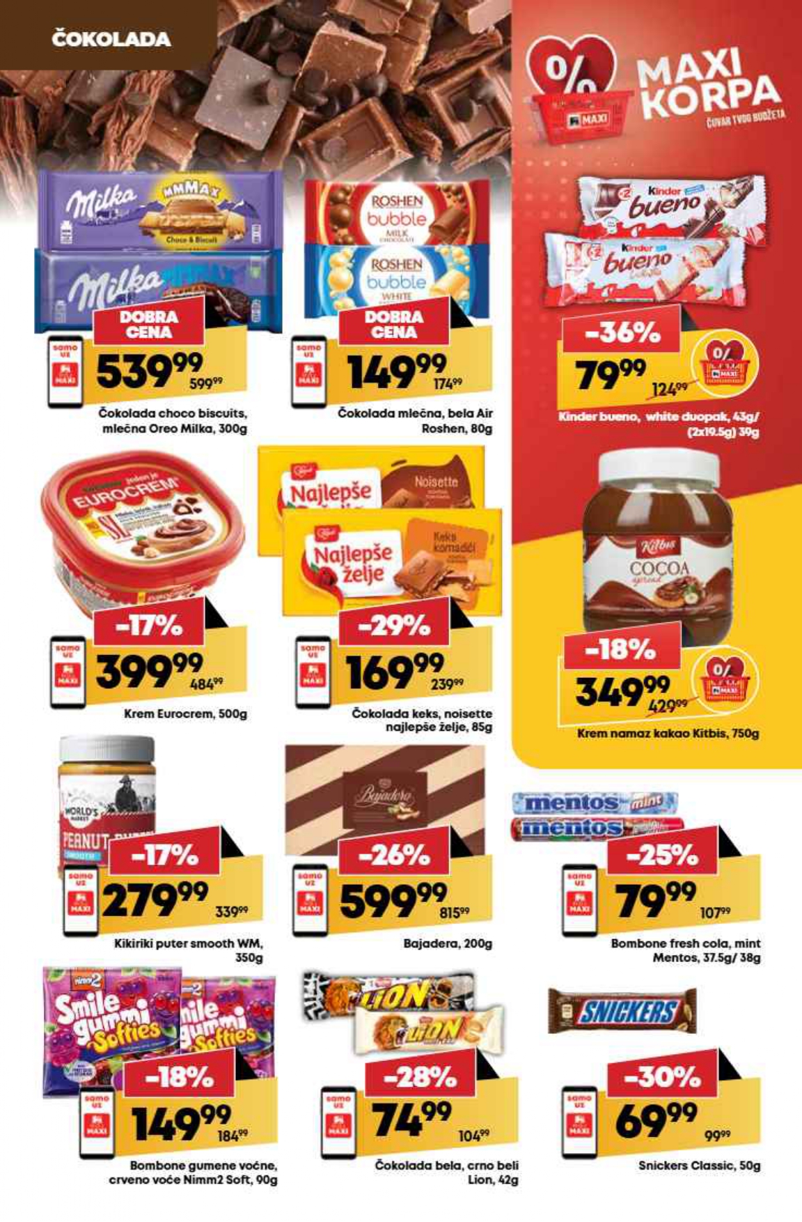Mega Maxi katalog VODIČ KROZ UŠTEDE 17-23.7.2025.
