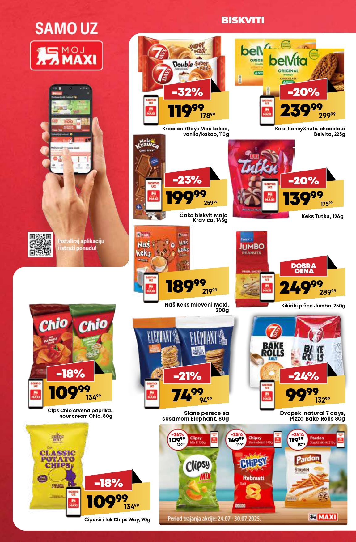 Mega Maxi katalog VODIČ KROZ UŠTEDE 24-30.7.2025.