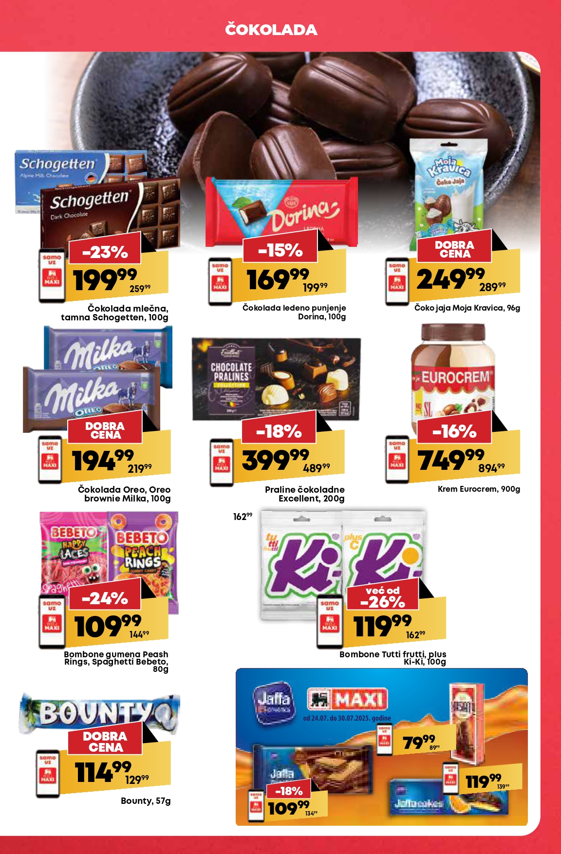 Mega Maxi katalog VODIČ KROZ UŠTEDE 24-30.7.2025.