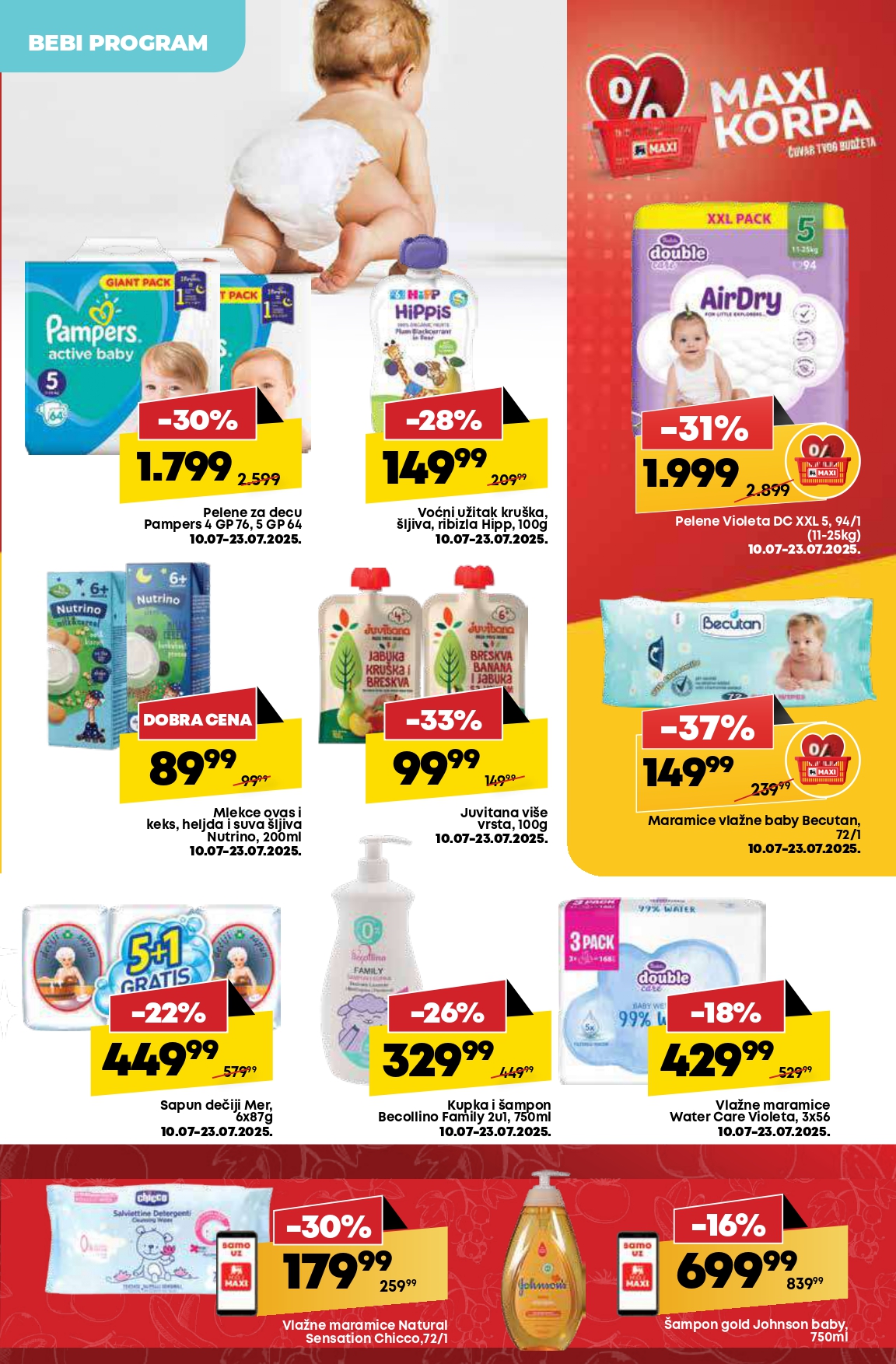 Mega Maxi katalog 10-16.7.2025.