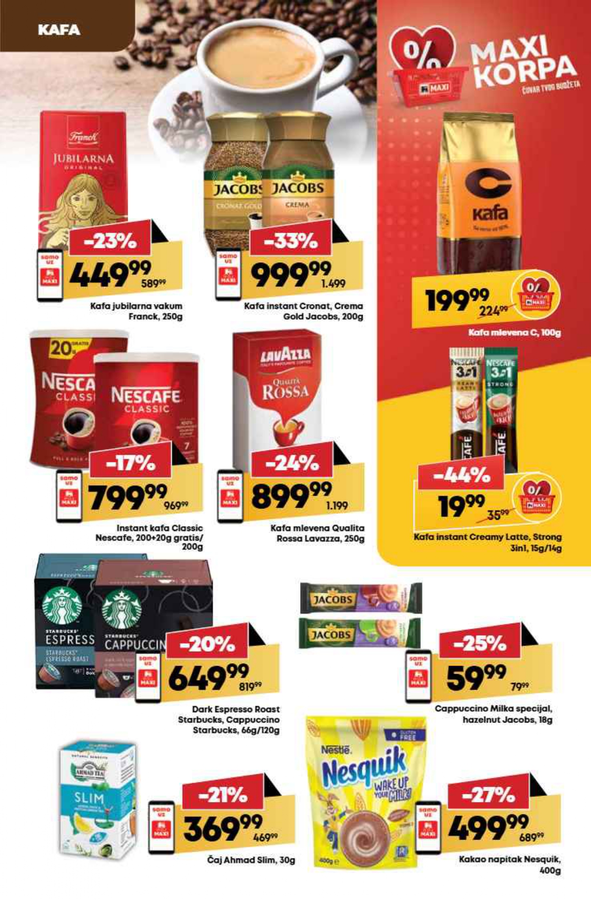 Mega Maxi katalog VODIČ KROZ UŠTEDE 17-23.7.2025.