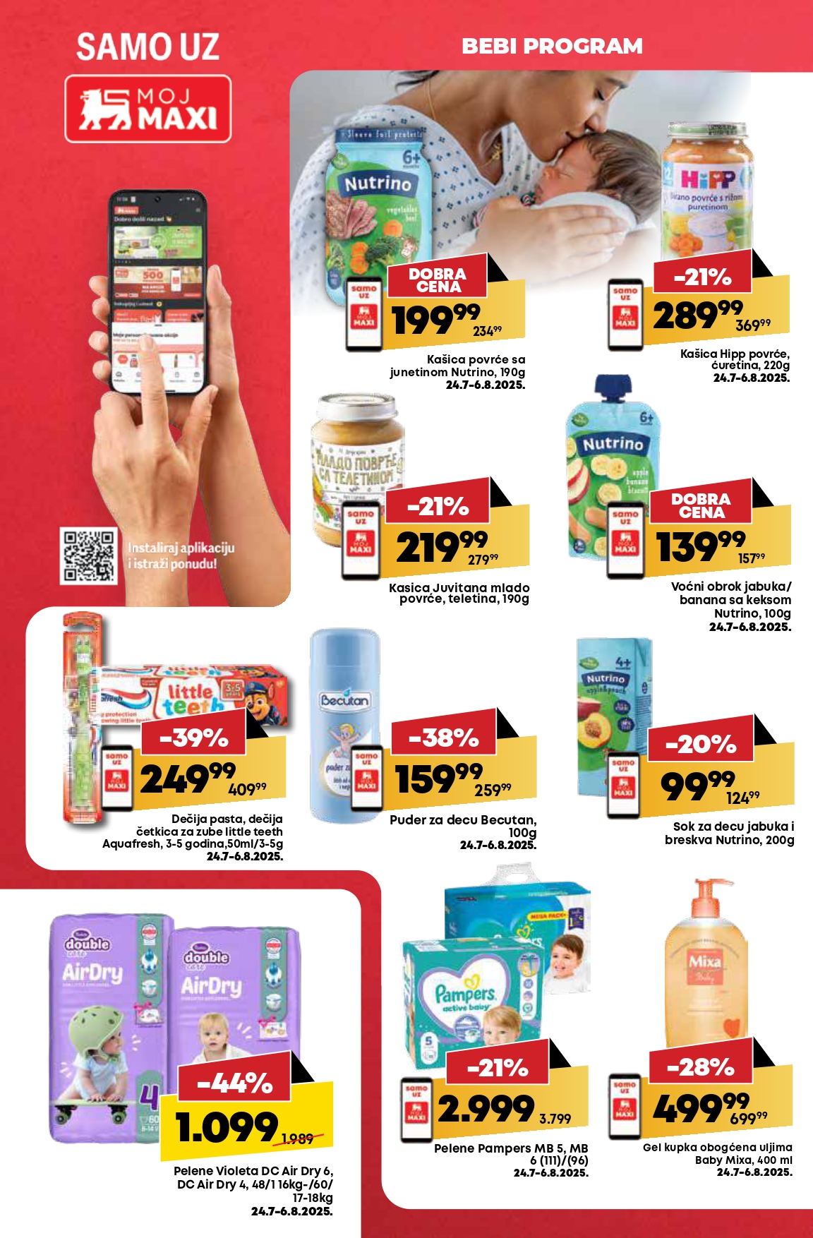 Mega Maxi katalog VODIČ KROZ UŠTEDE 24-30.7.2025.
