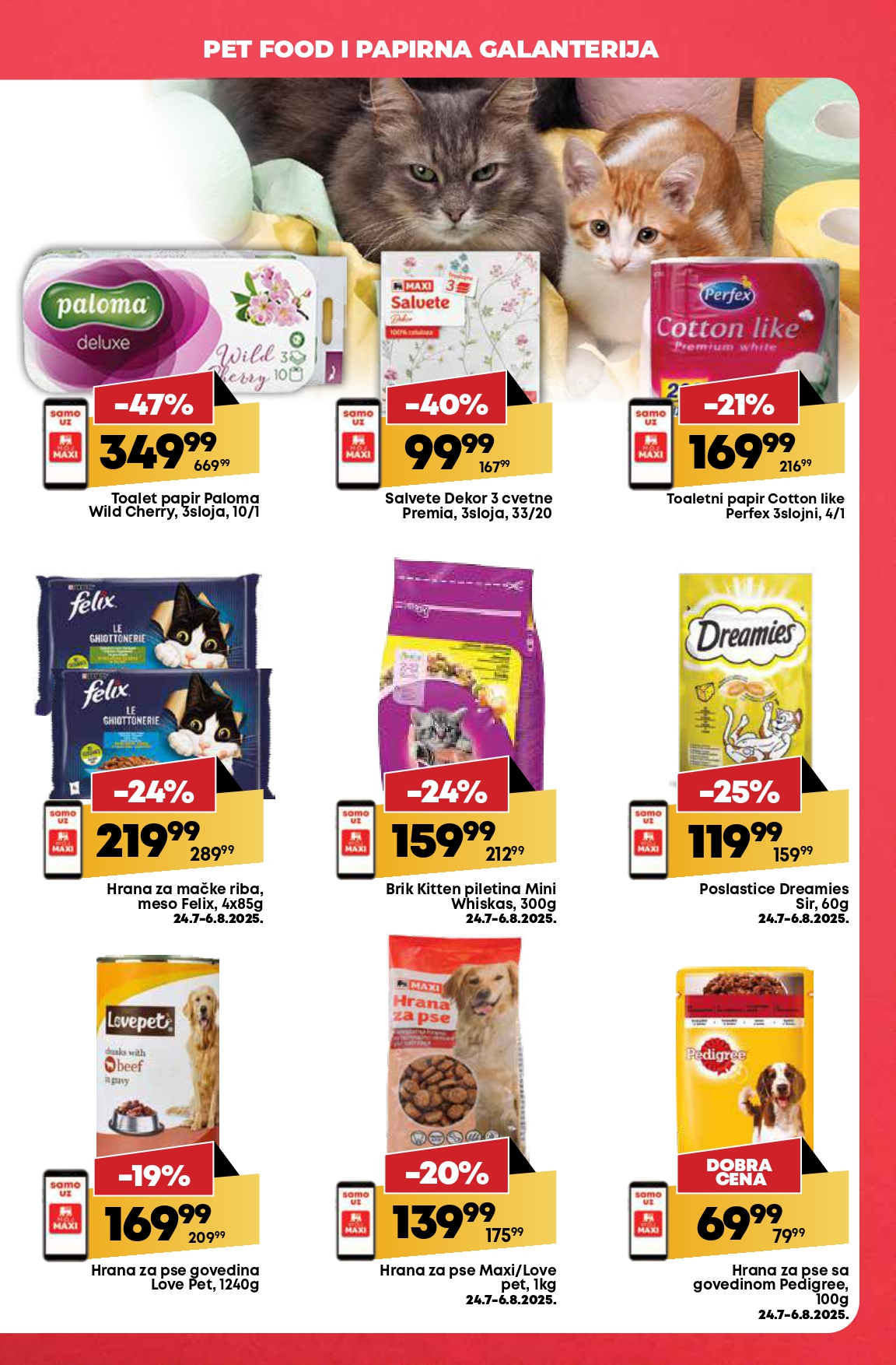 Mega Maxi katalog VODIČ KROZ UŠTEDE 24-30.7.2025.