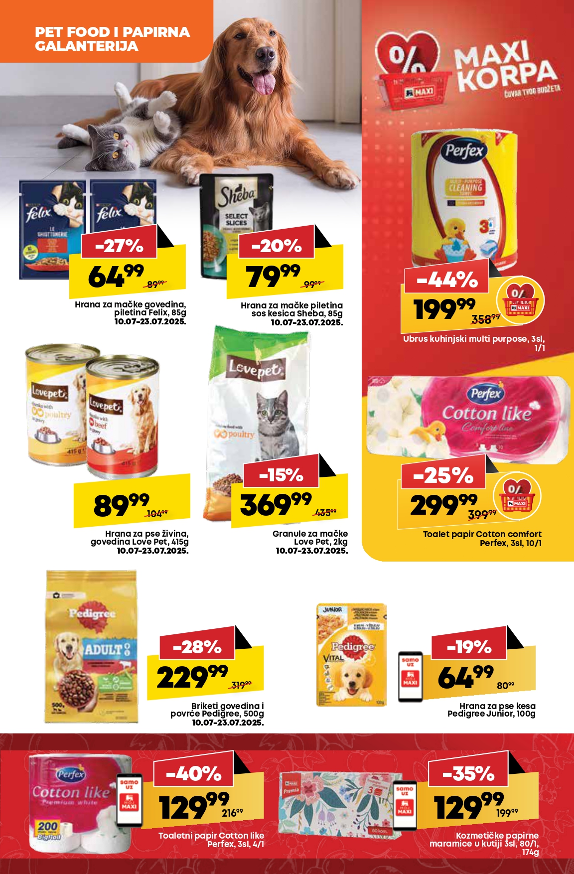 Mega Maxi katalog VODIČ KROZ UŠTEDE 10-16.7.2025.