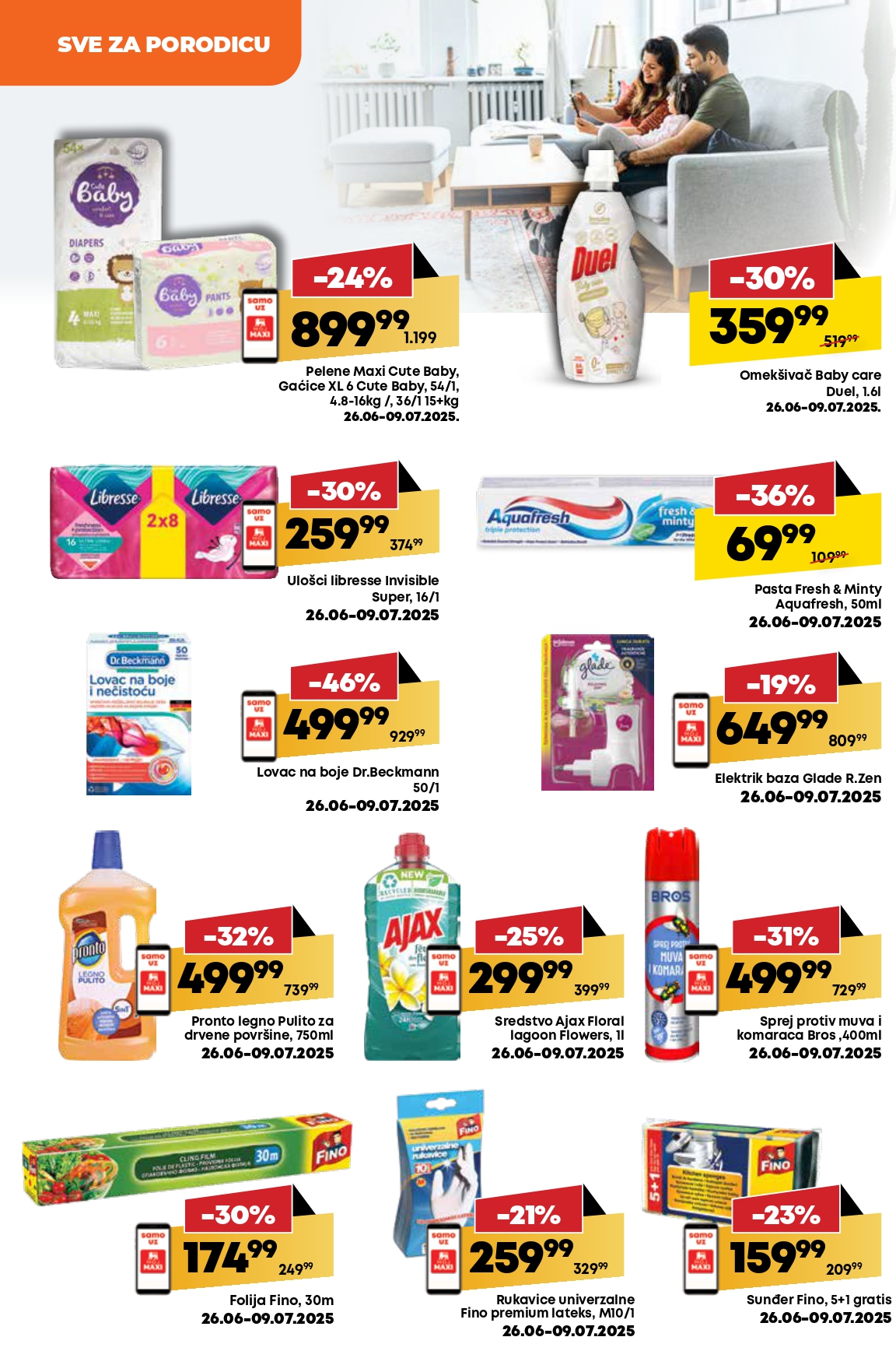 Mega Maxi katalog VODIČ KROZ UŠTEDE 3-9.7.2025.