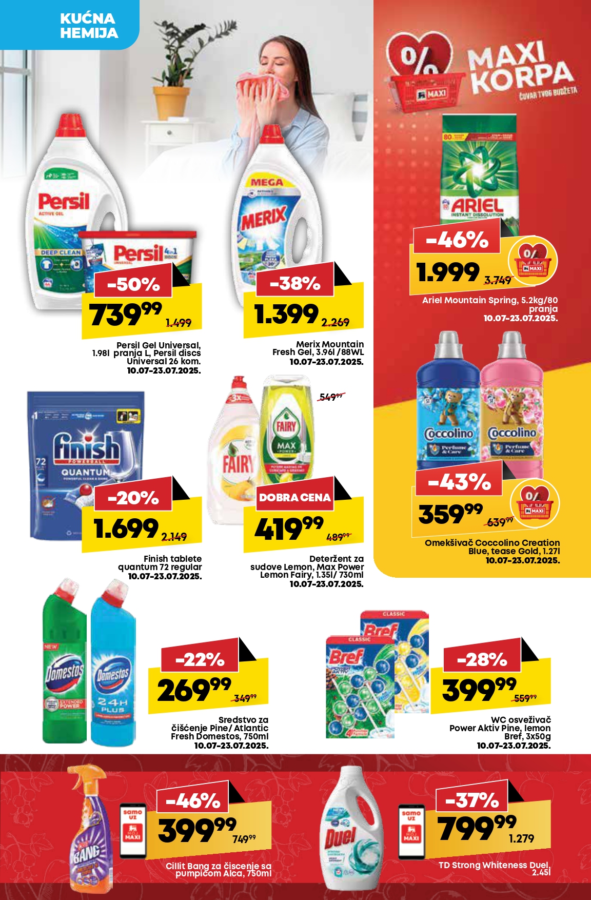 Mega Maxi katalog VODIČ KROZ UŠTEDE 10-16.7.2025.