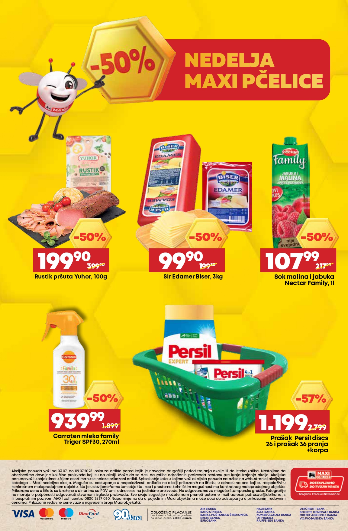 Mega Maxi katalog VODIČ KROZ UŠTEDE 3-9.7.2025.