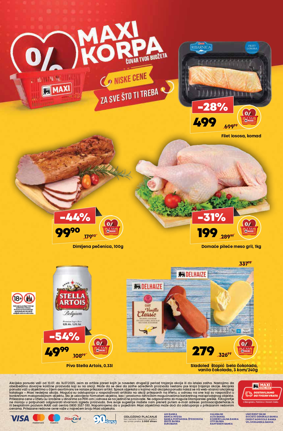 Mega Maxi katalog VODIČ KROZ UŠTEDE 10-16.7.2025.