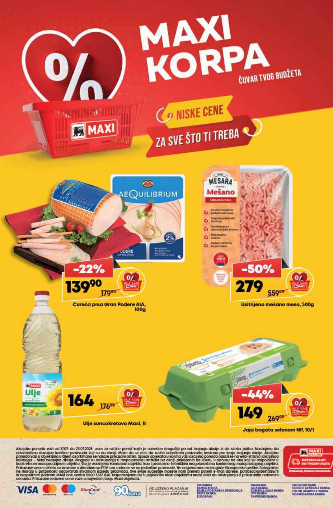 Mega Maxi katalog 17-23.7.2025.
