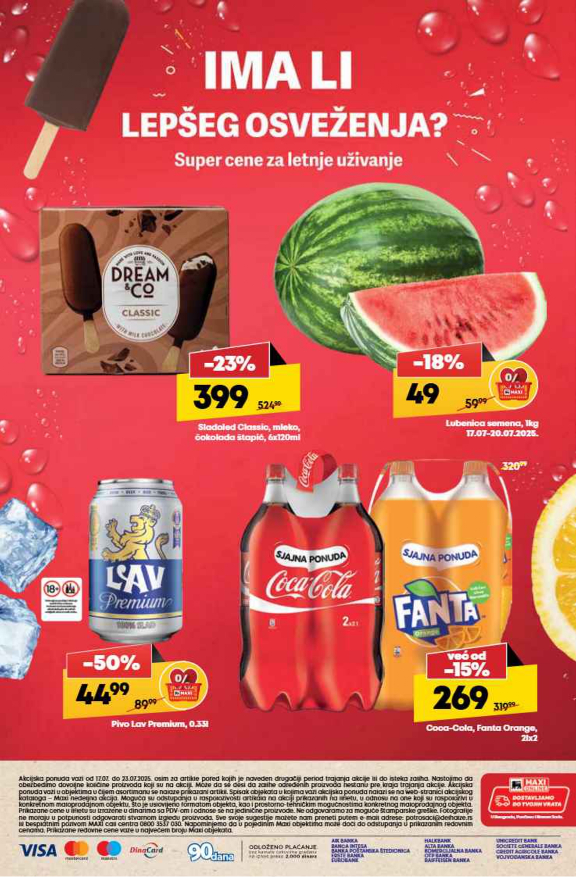Mega Maxi katalog VODIČ KROZ UŠTEDE 17-23.7.2025.