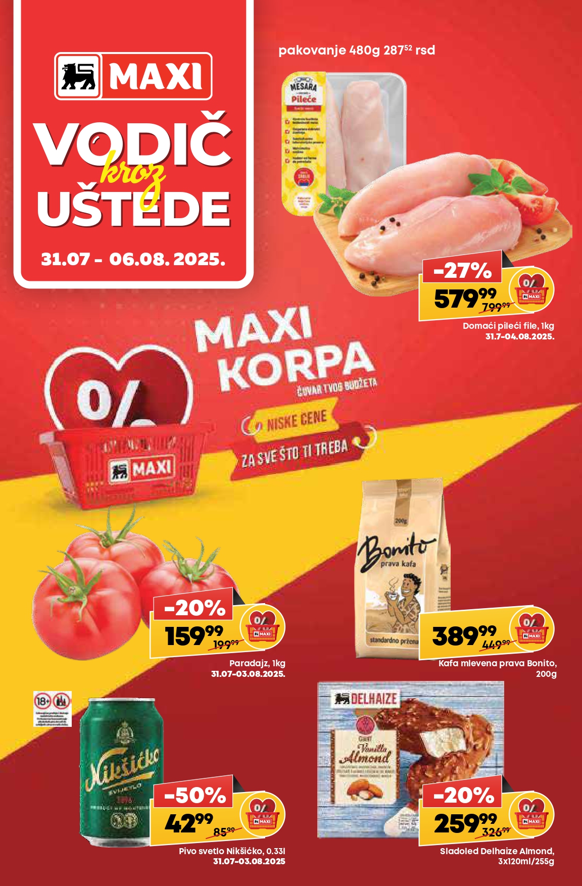 Maxi katalog 31.7-6.8.2025.