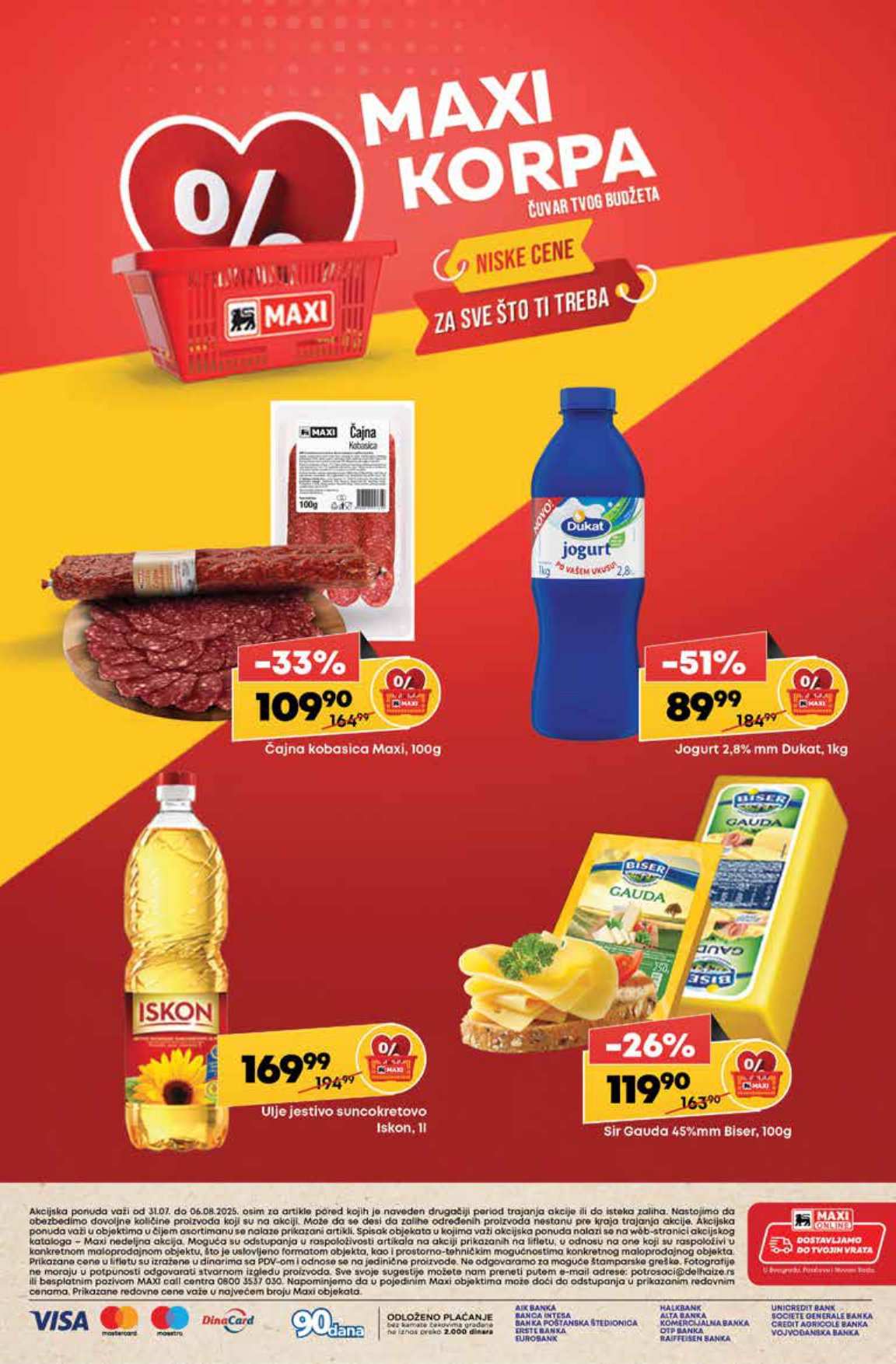 Maxi katalog 31.7-6.8.2025.
