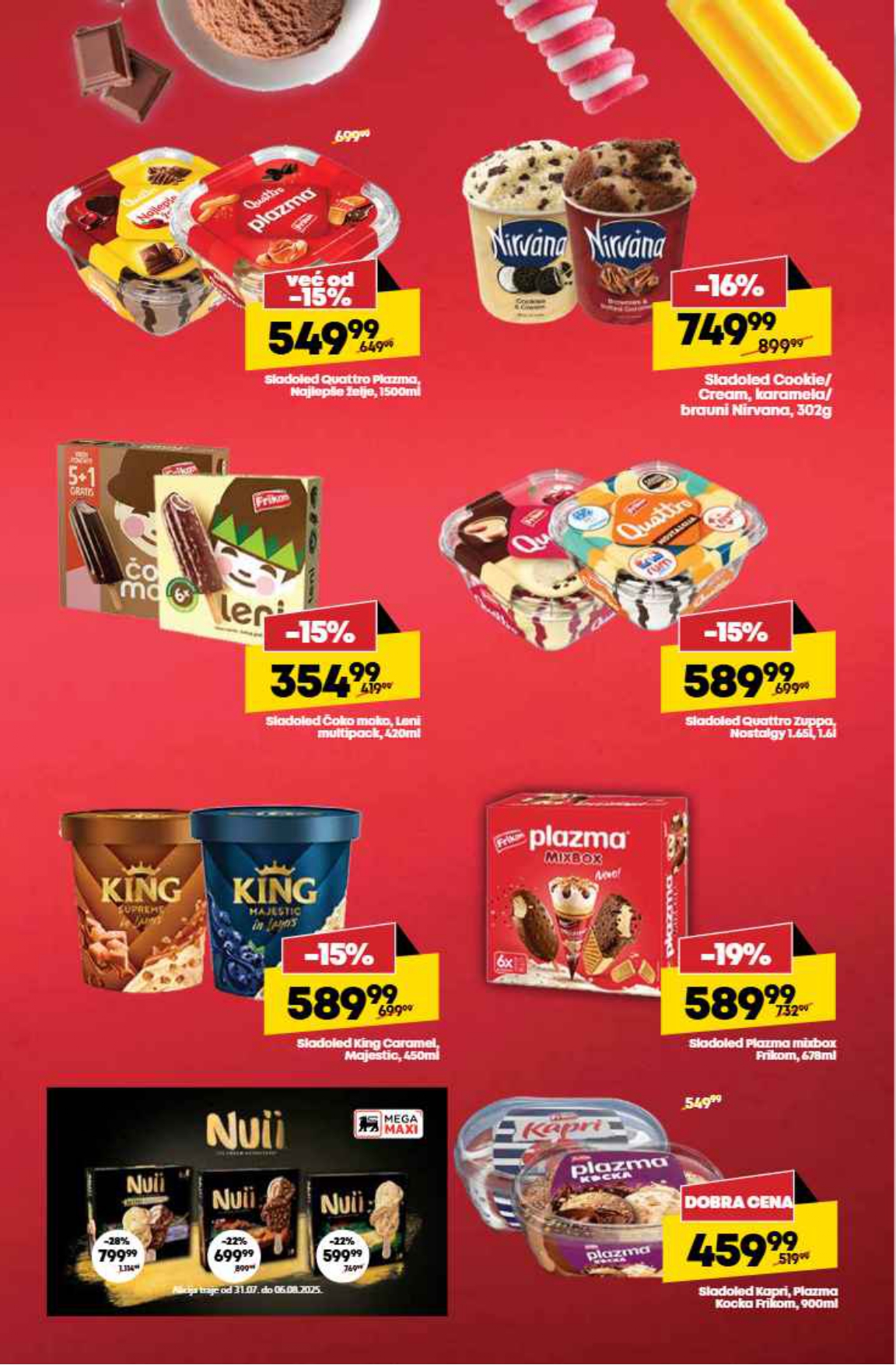 Mega Maxi katalog 31.7-6.8.2025.